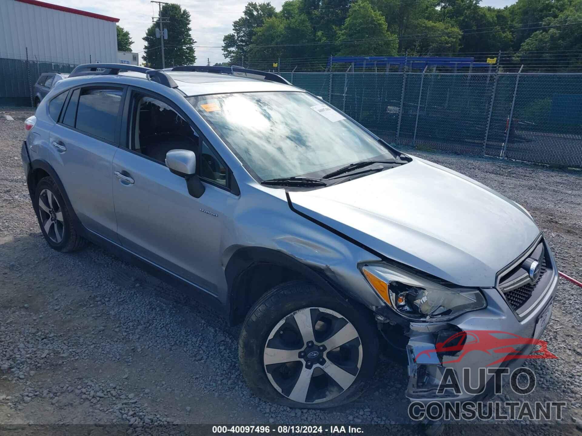 SUBARU CROSSTREK HYBRID 2016 - JF2GPBLC2GH202928