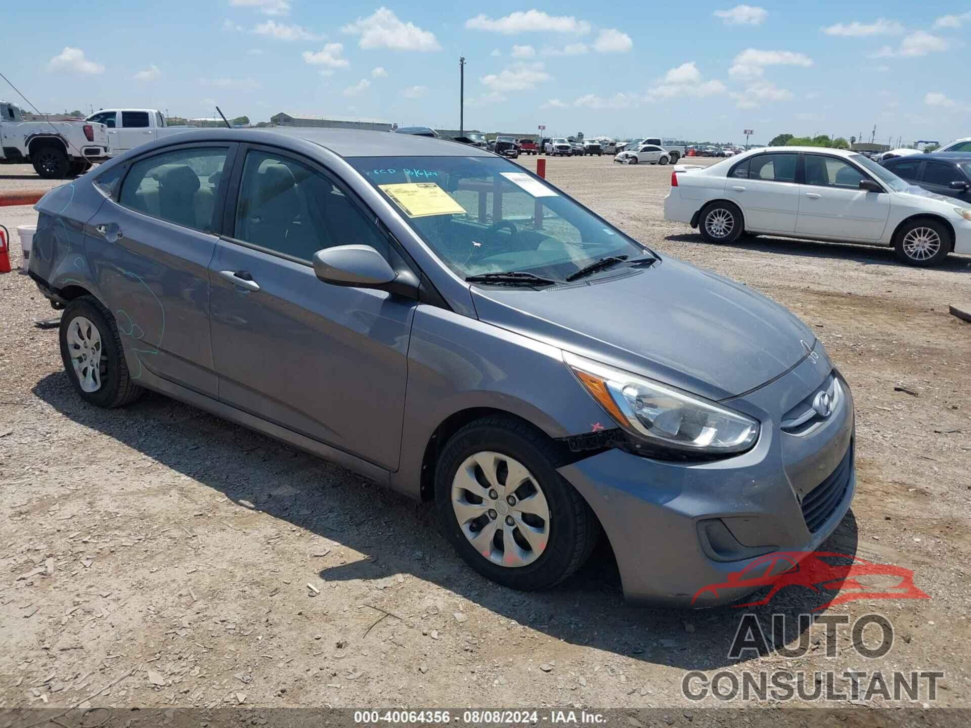 HYUNDAI ACCENT 2017 - KMHCT4AE8HU306417