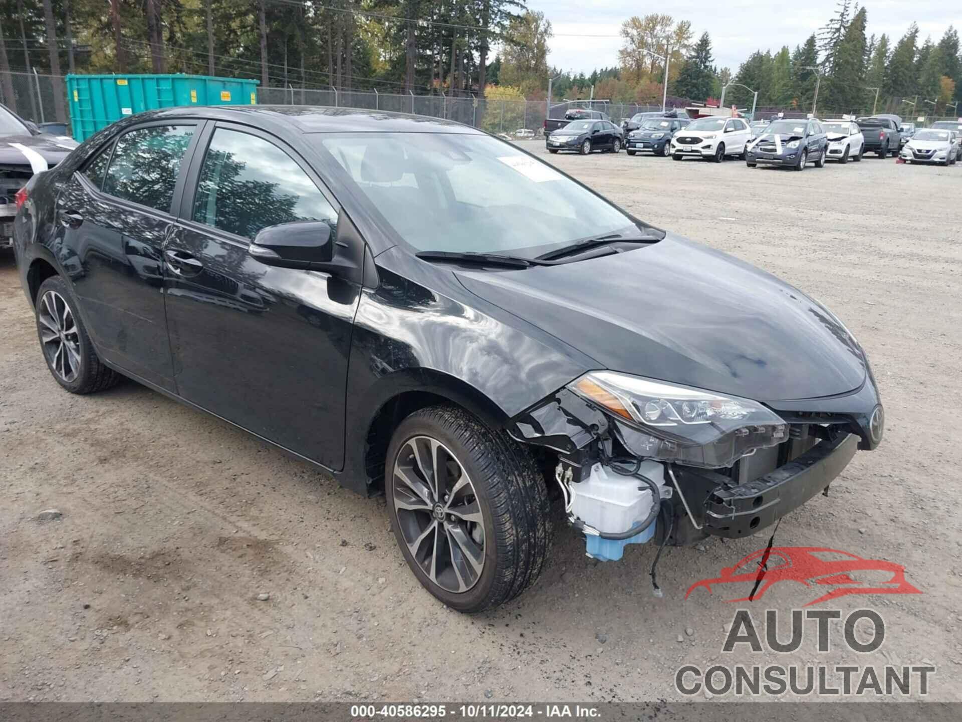 TOYOTA COROLLA 2018 - 2T1BURHE0JC047196