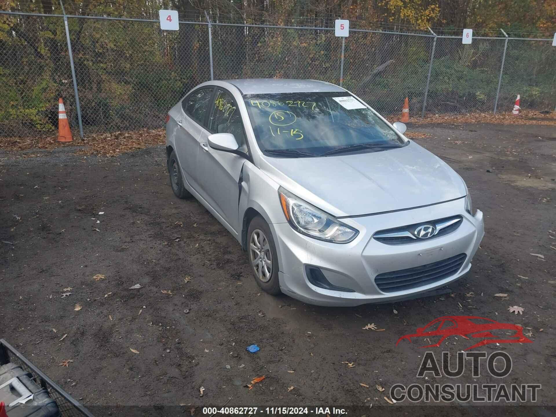 HYUNDAI ACCENT 2013 - KMHCT4AE8DU273199