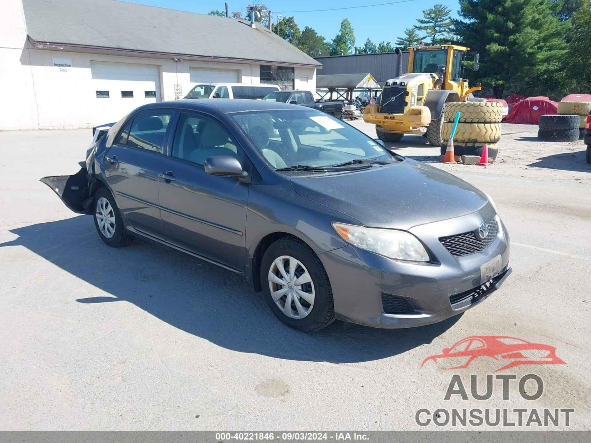 TOYOTA COROLLA 2009 - JTDBL40E39J034718