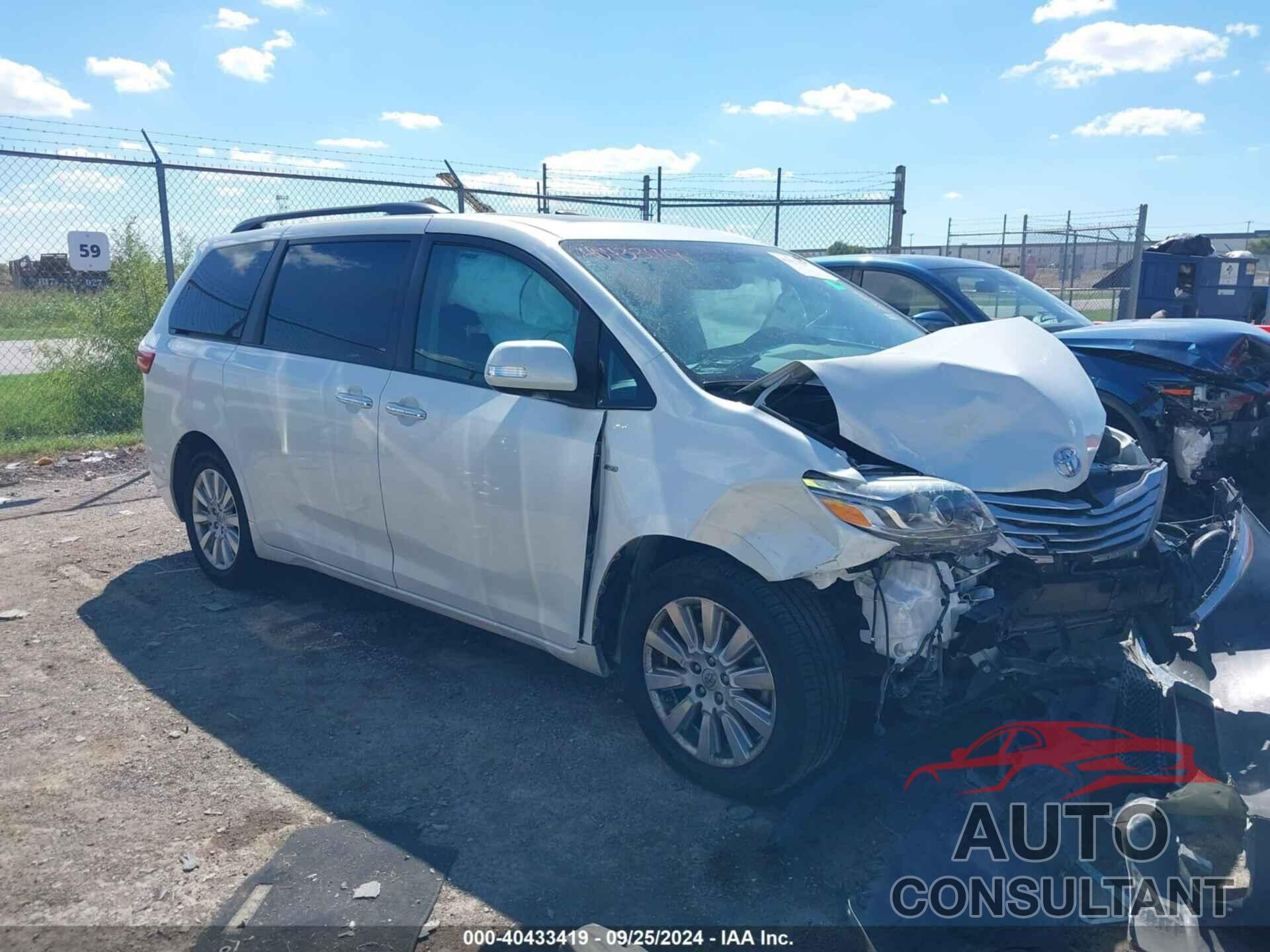 TOYOTA SIENNA 2017 - 5TDDZ3DC5HS185832