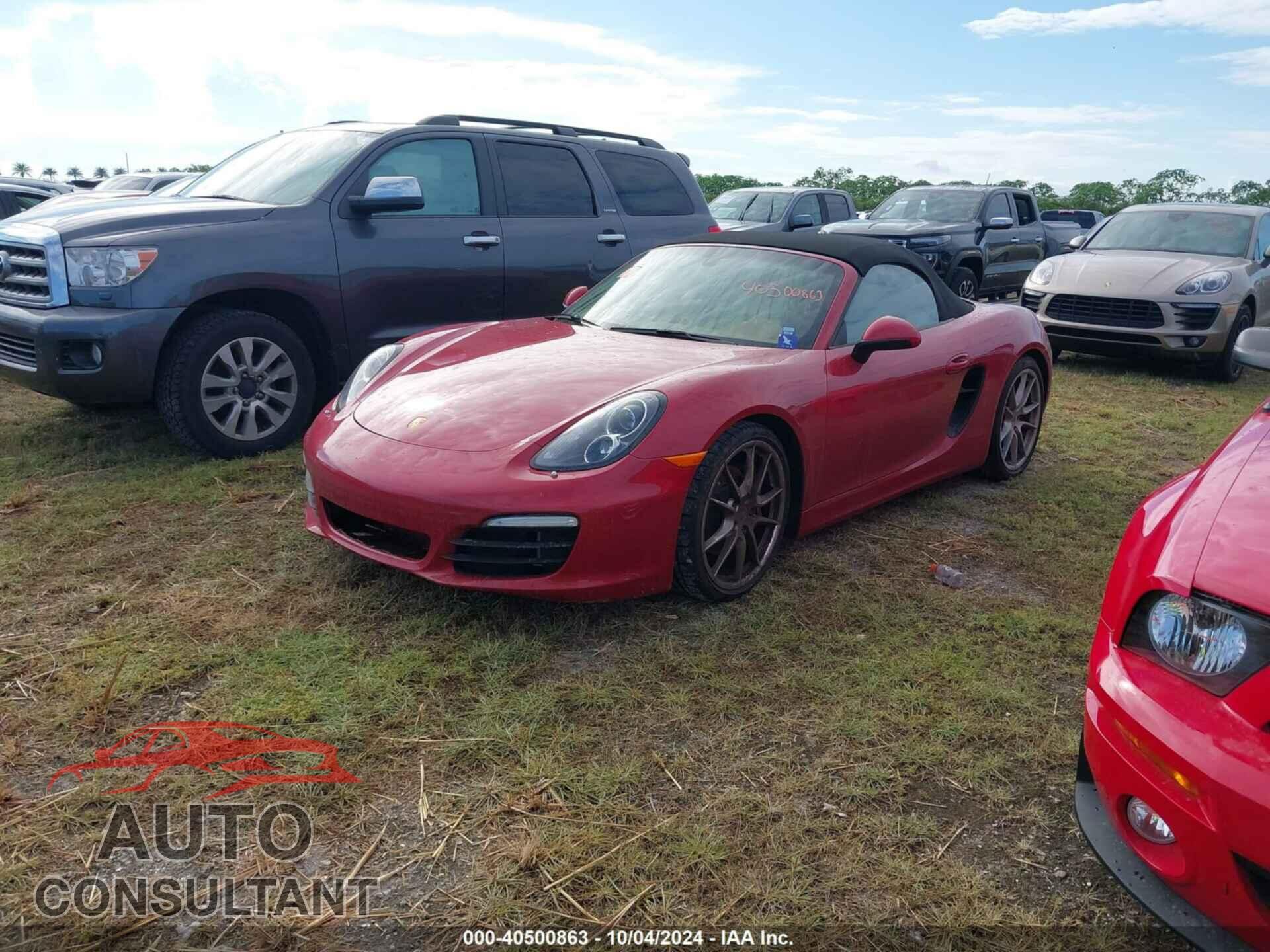 PORSCHE BOXSTER 2014 - WP0CB2A81EK140643