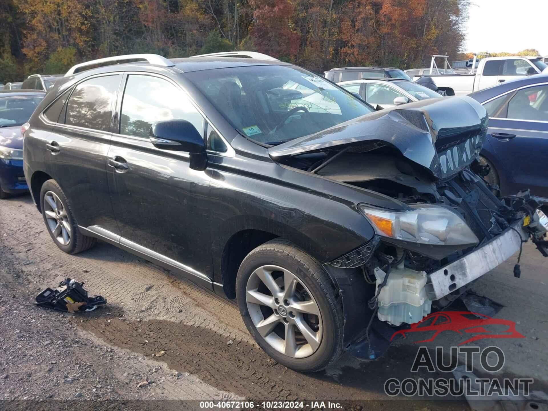 LEXUS RX 350 2010 - 2T2BK1BA4AC001119