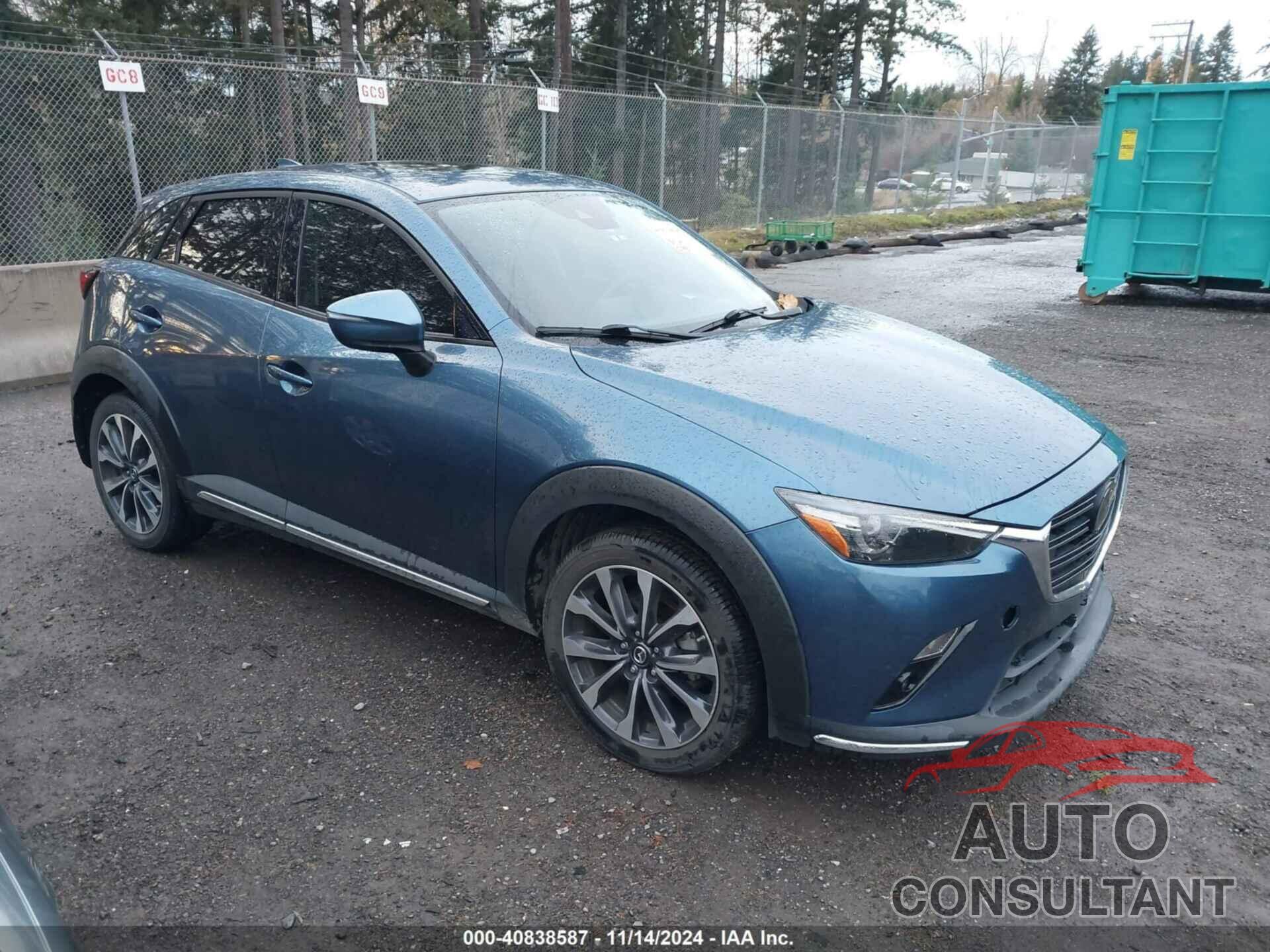 MAZDA CX-3 2019 - JM1DKDD72K1454564