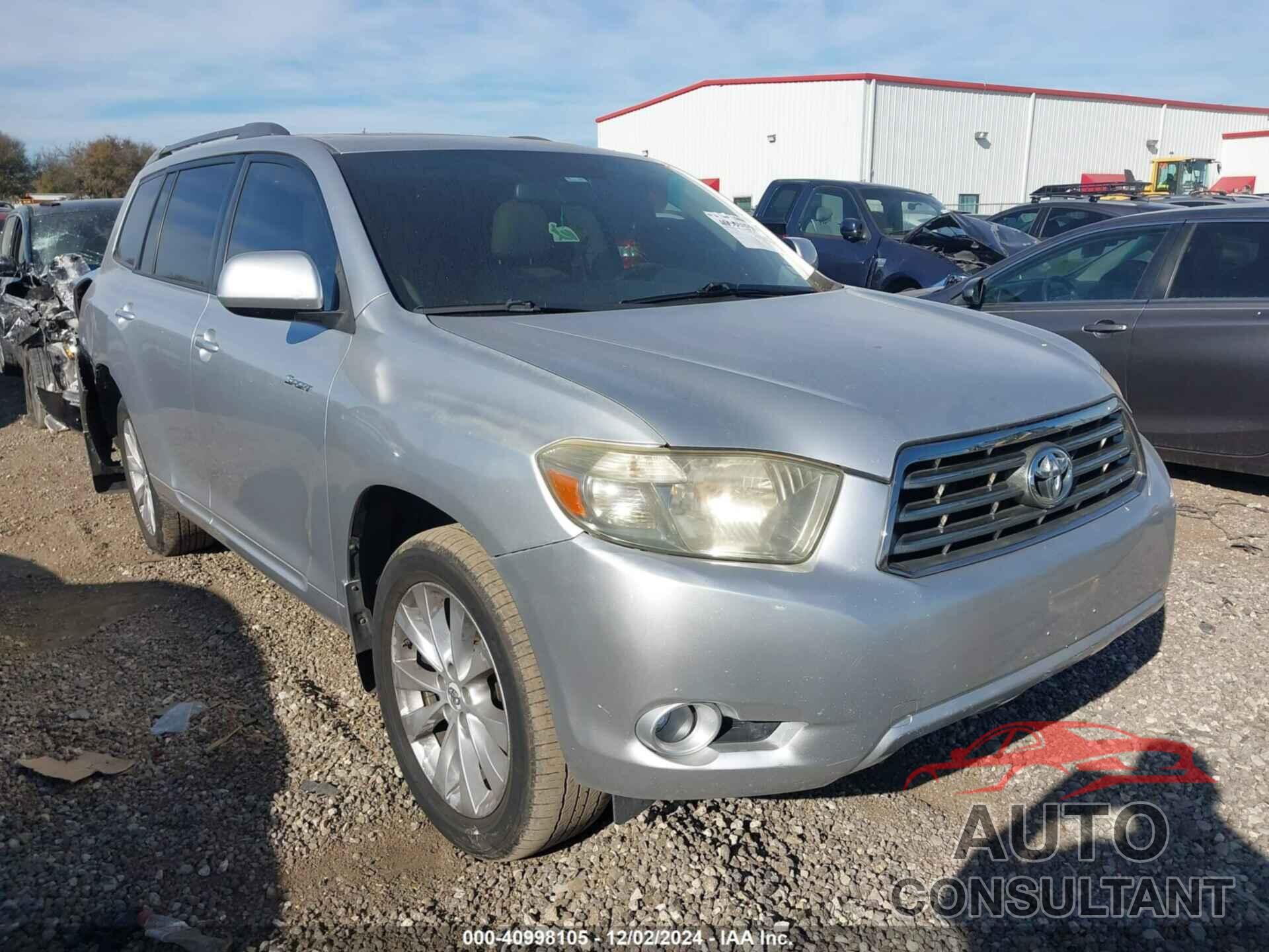 TOYOTA HIGHLANDER 2009 - JTEDS43A892082645