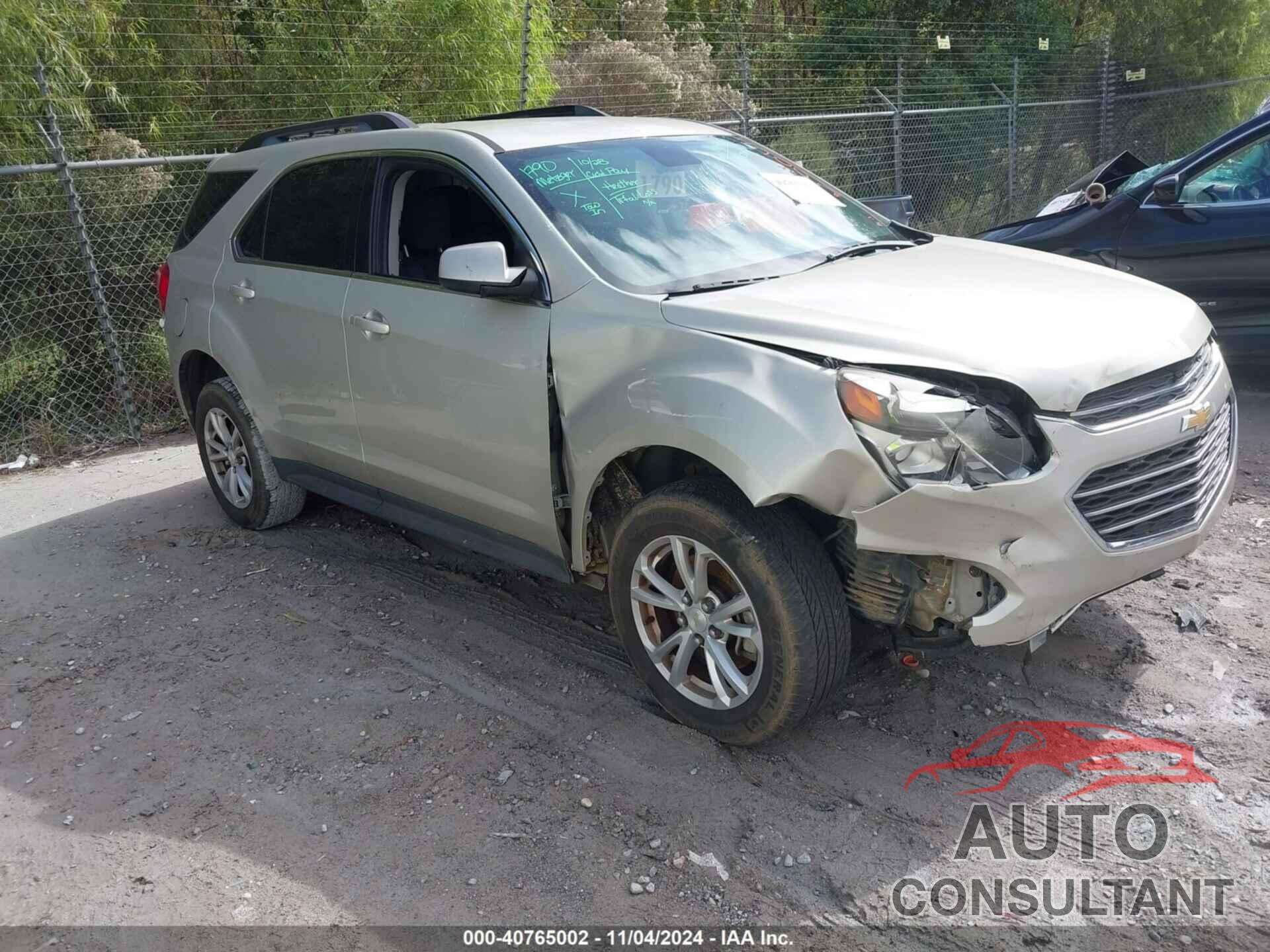 CHEVROLET EQUINOX 2016 - 2GNALCEK7G1114140