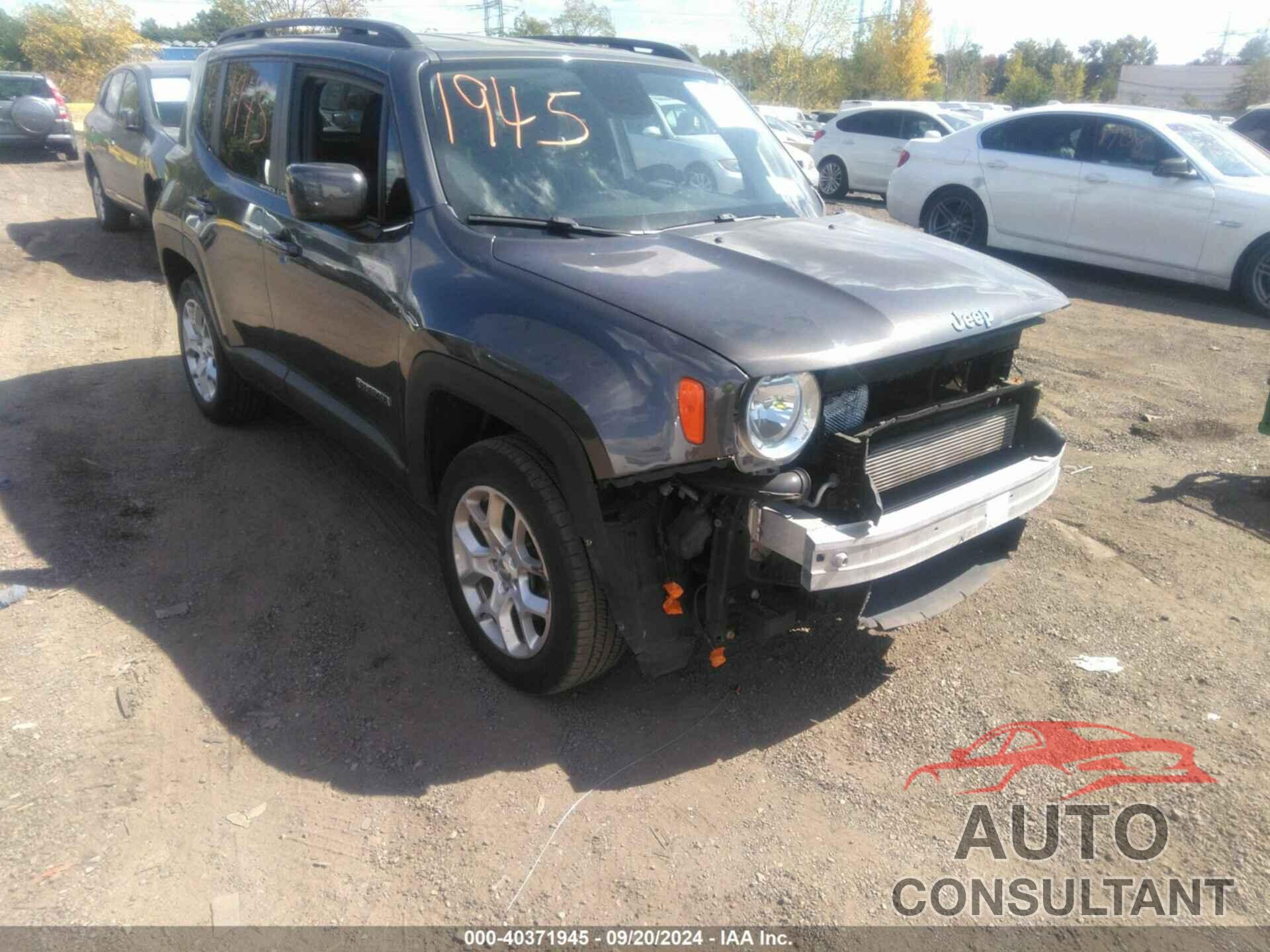 JEEP RENEGADE 2016 - ZACCJBBT6GPE06897