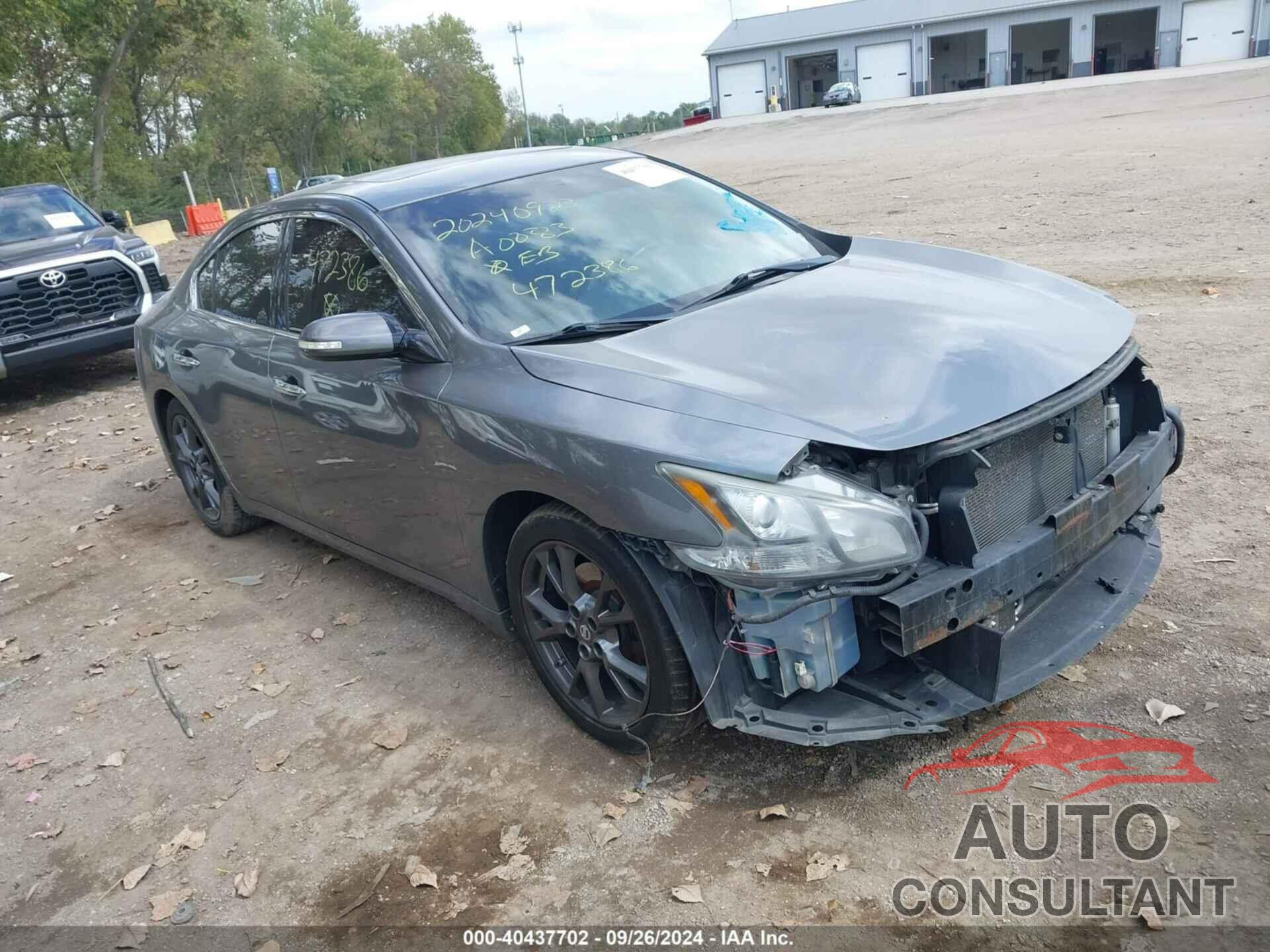NISSAN MAXIMA 2014 - 1N4AA5AP8EC472386