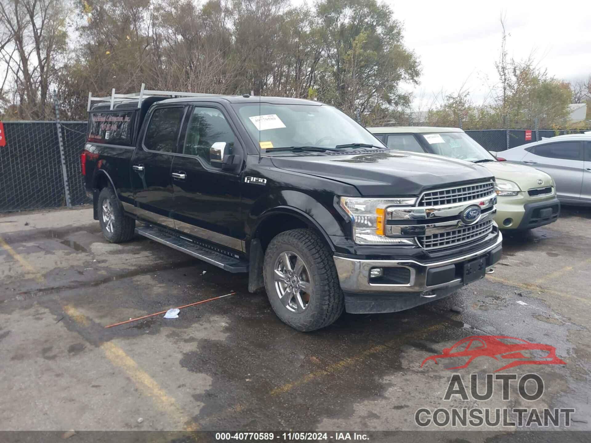 FORD F-150 2018 - 1FTFW1EG3JKE39879