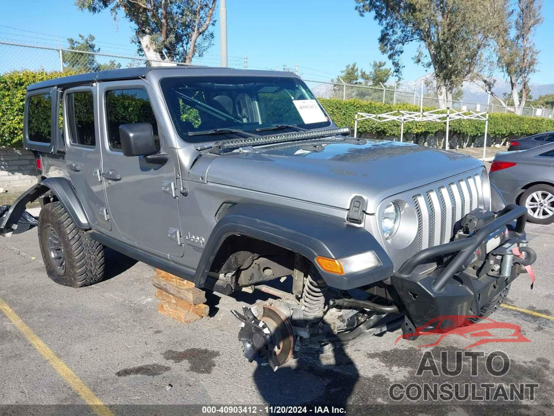 JEEP WRANGLER UNLIMITED 2019 - 1C4HJXDN3KW593545