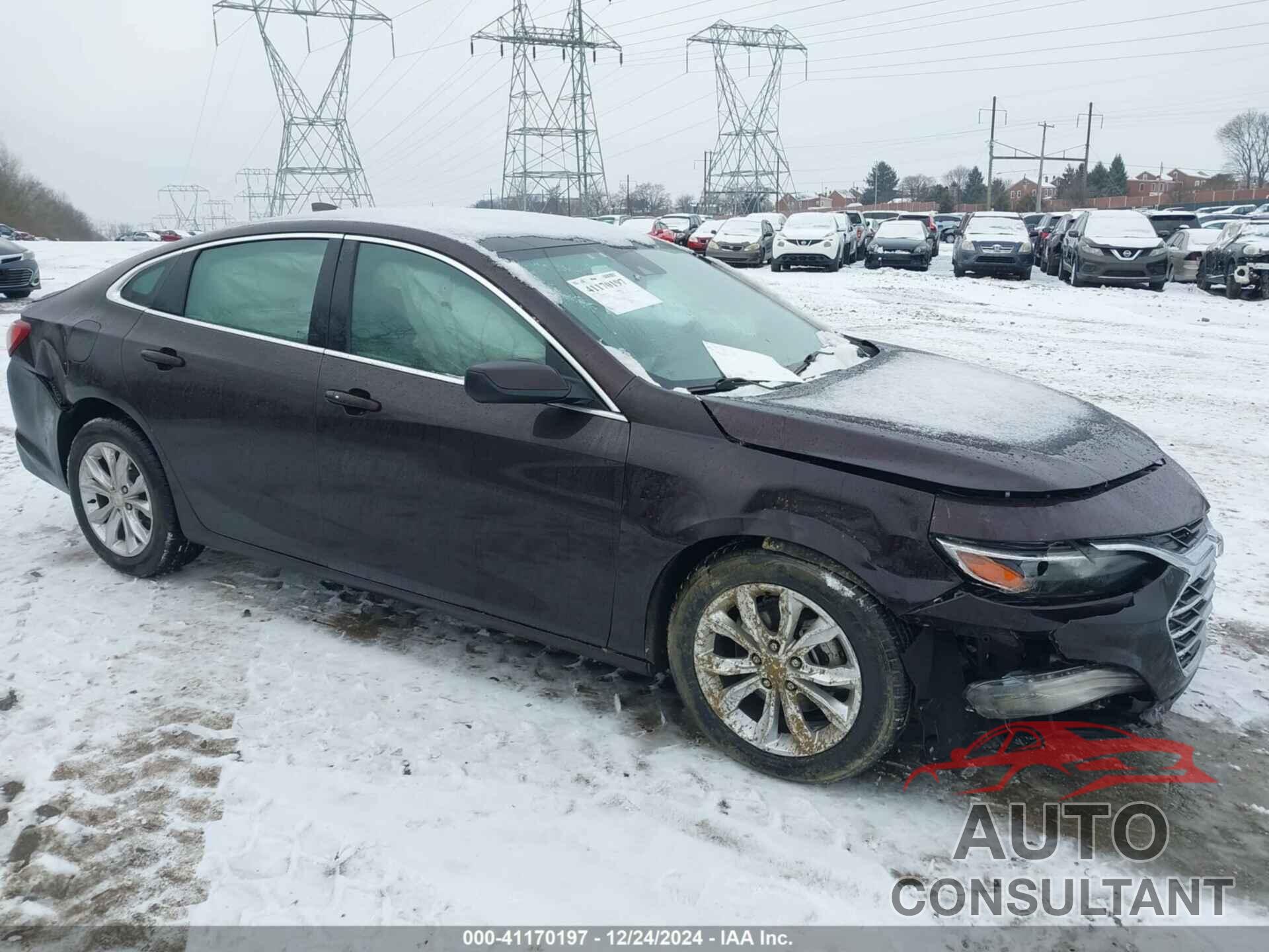 CHEVROLET MALIBU 2020 - 1G1ZD5ST7LF134269