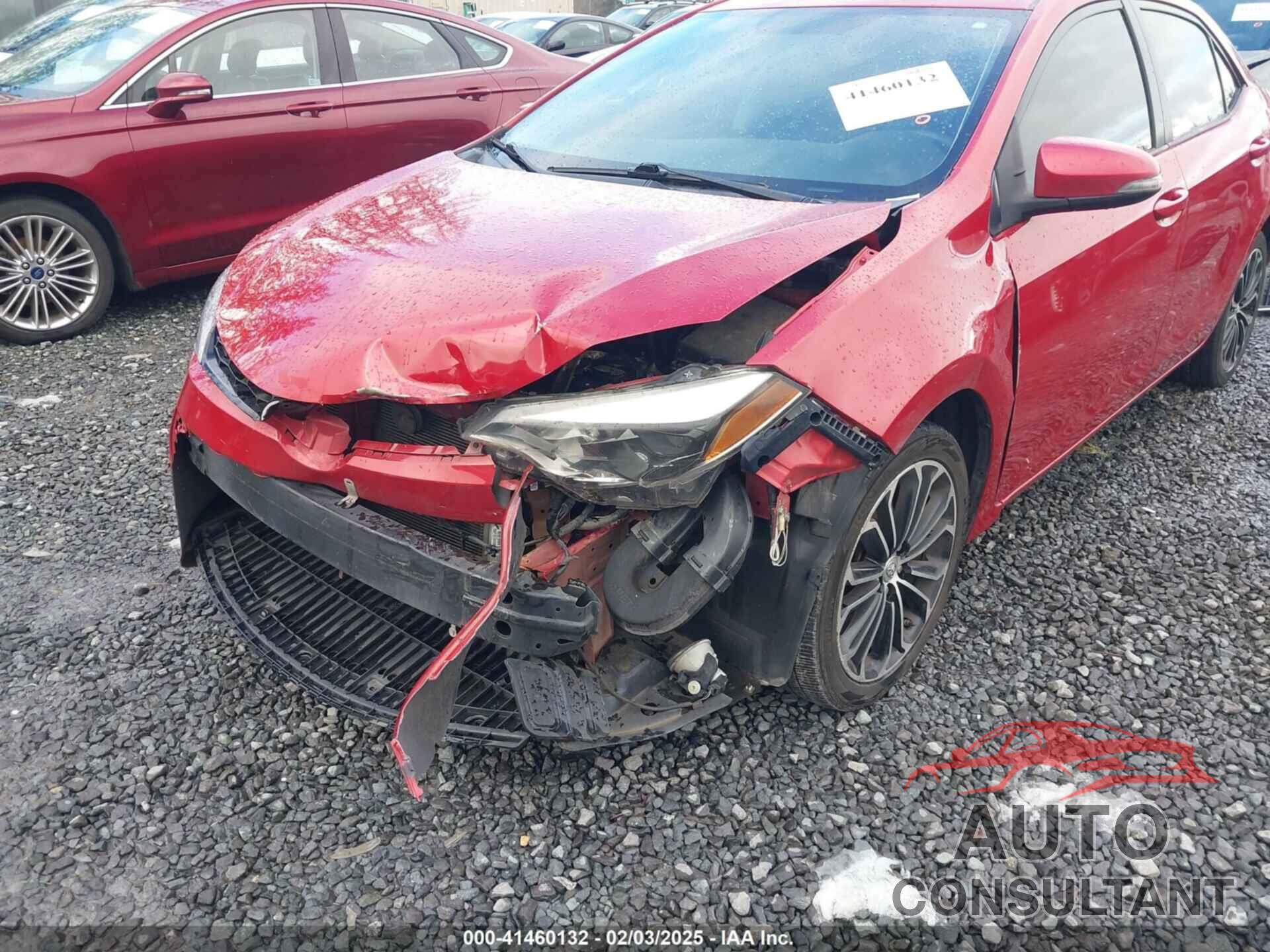 TOYOTA COROLLA 2016 - 5YFBURHE1GP396800