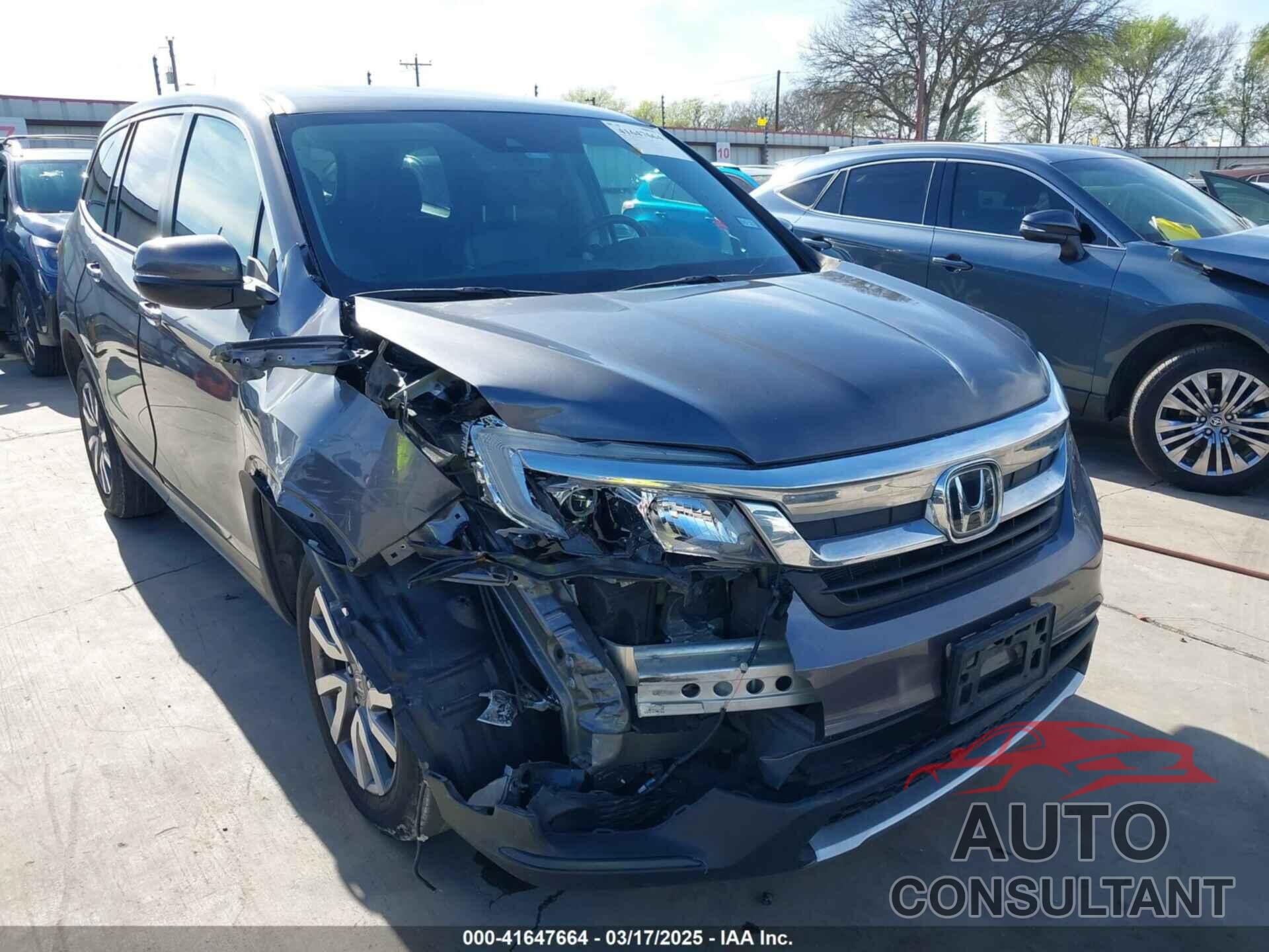 HONDA PILOT 2022 - 5FNYF5H54NB036328