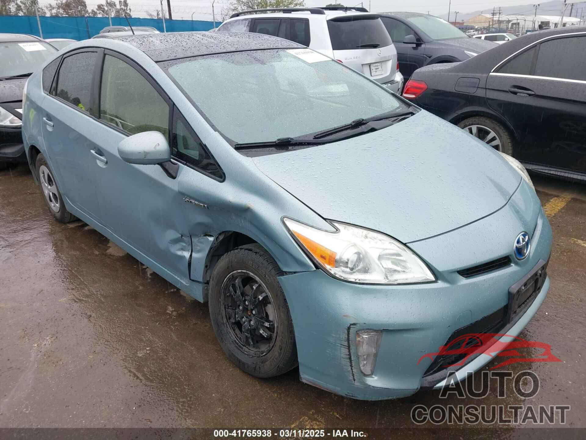 TOYOTA PRIUS 2012 - JTDKN3DU1C1603157