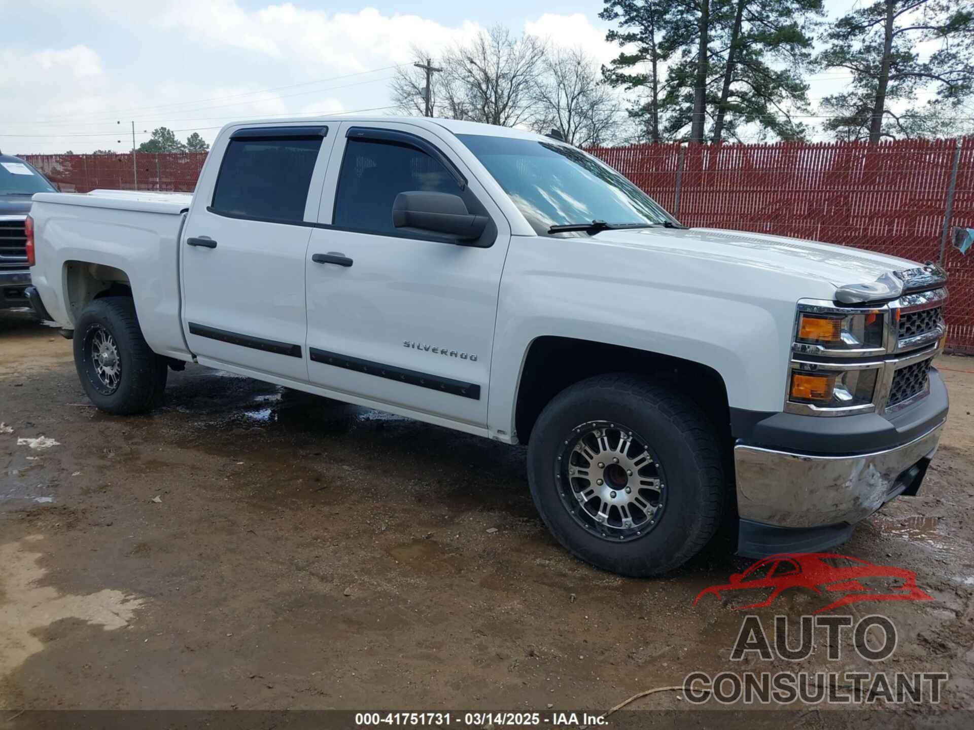 CHEVROLET SILVERADO 1500 2014 - 3GCPCPEC9EG503109