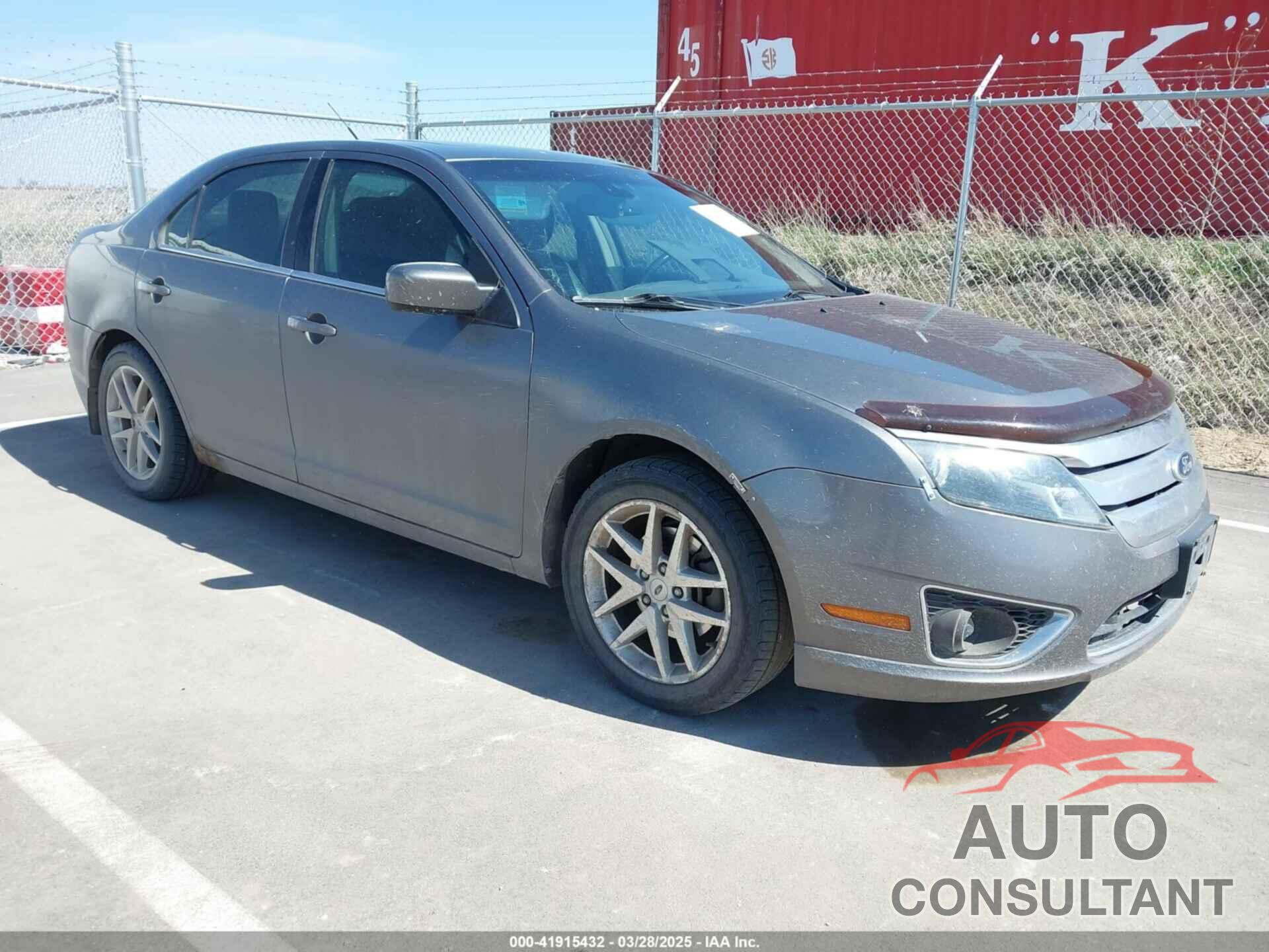 FORD FUSION 2012 - 3FAHP0JG8CR433182