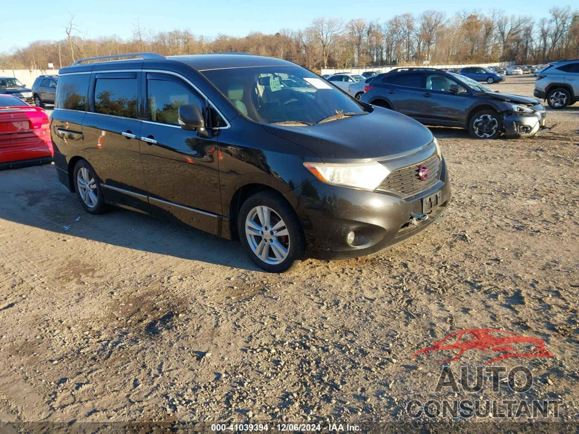 NISSAN QUEST 2011 - JN8AE2KP1B9012088