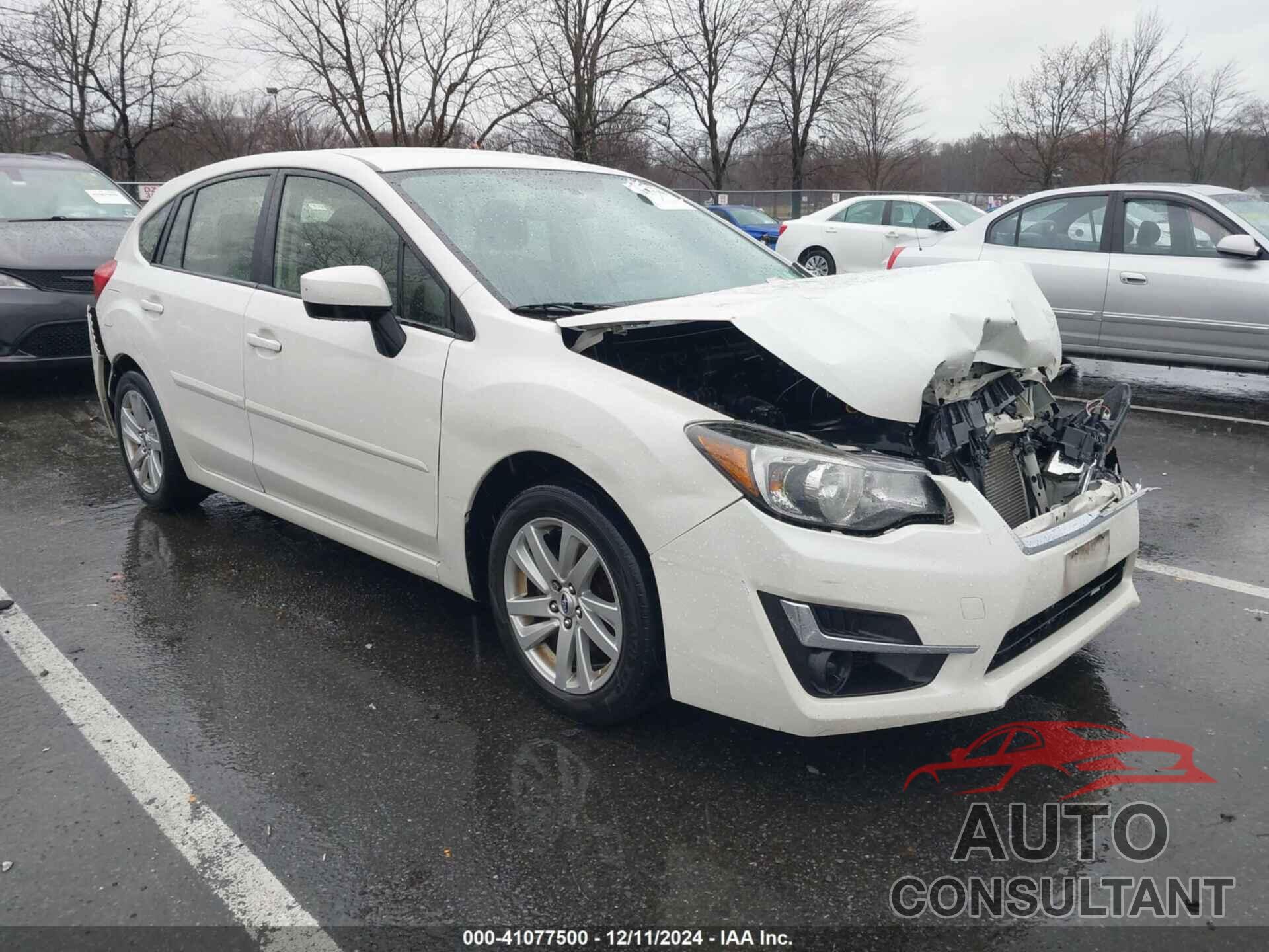 SUBARU IMPREZA 2016 - JF1GPAB66G8338487