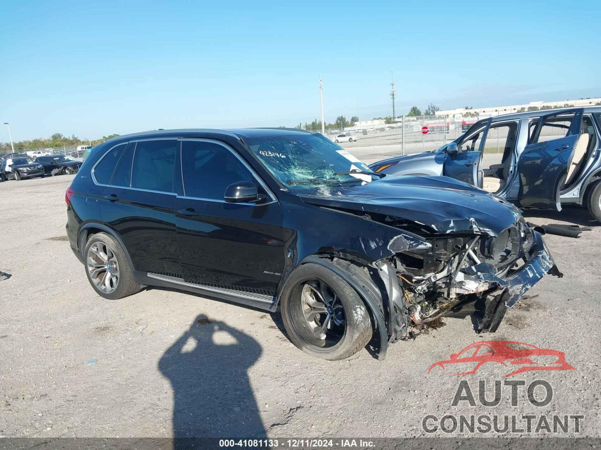 BMW X5 EDRIVE 2018 - 5UXKT0C59J0W00801