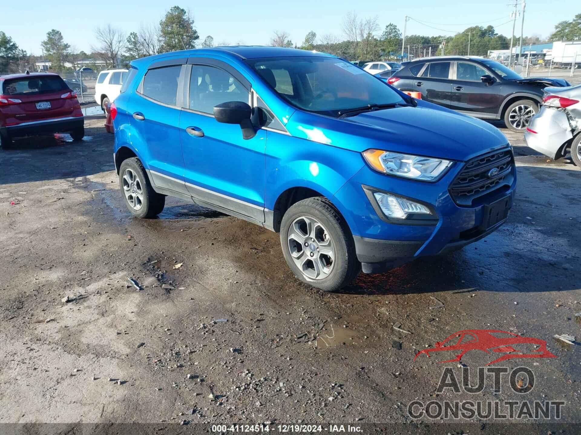 FORD ECOSPORT 2018 - MAJ6P1SL1JC225309