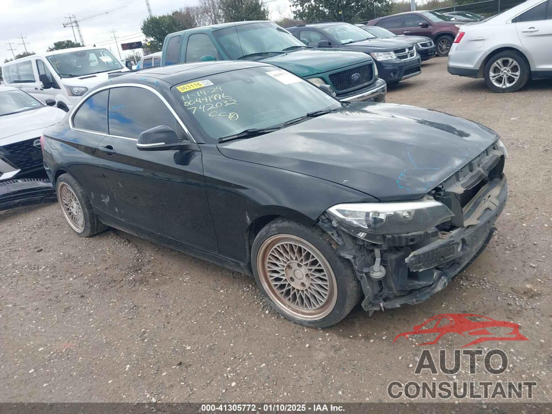 BMW 228I 2016 - WBA1F9C55GV742032