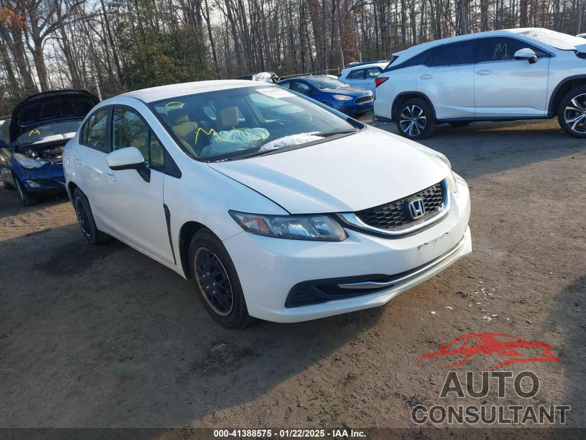 HONDA CIVIC 2014 - 19XFB2F50EE027345