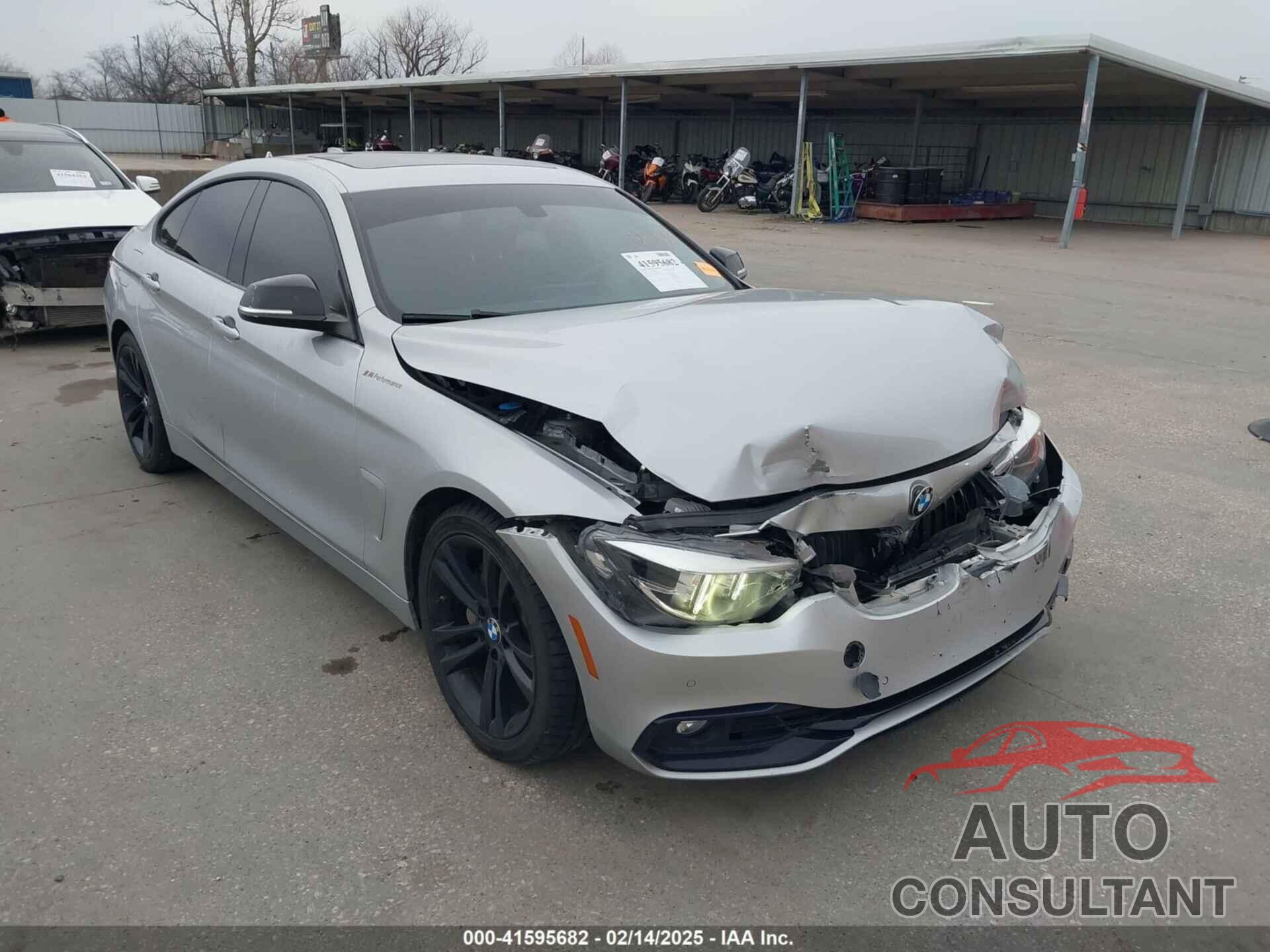 BMW 440I GRAN COUPE 2018 - WBA4J5C57JBF07924