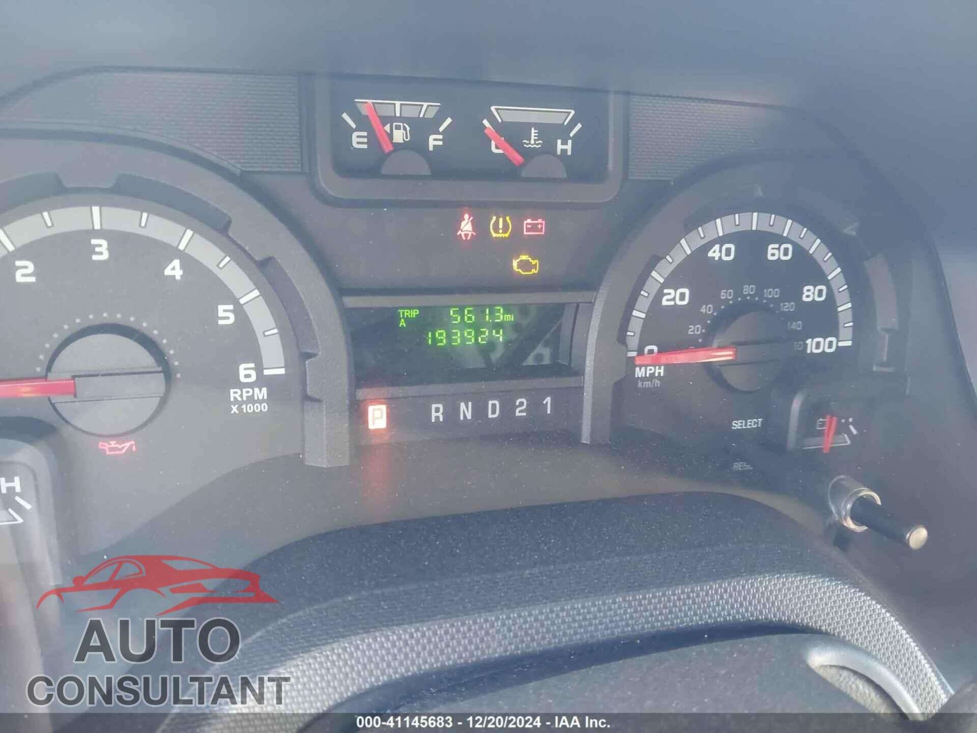 FORD E-150 2012 - 1FTNE1EW9CDA37832