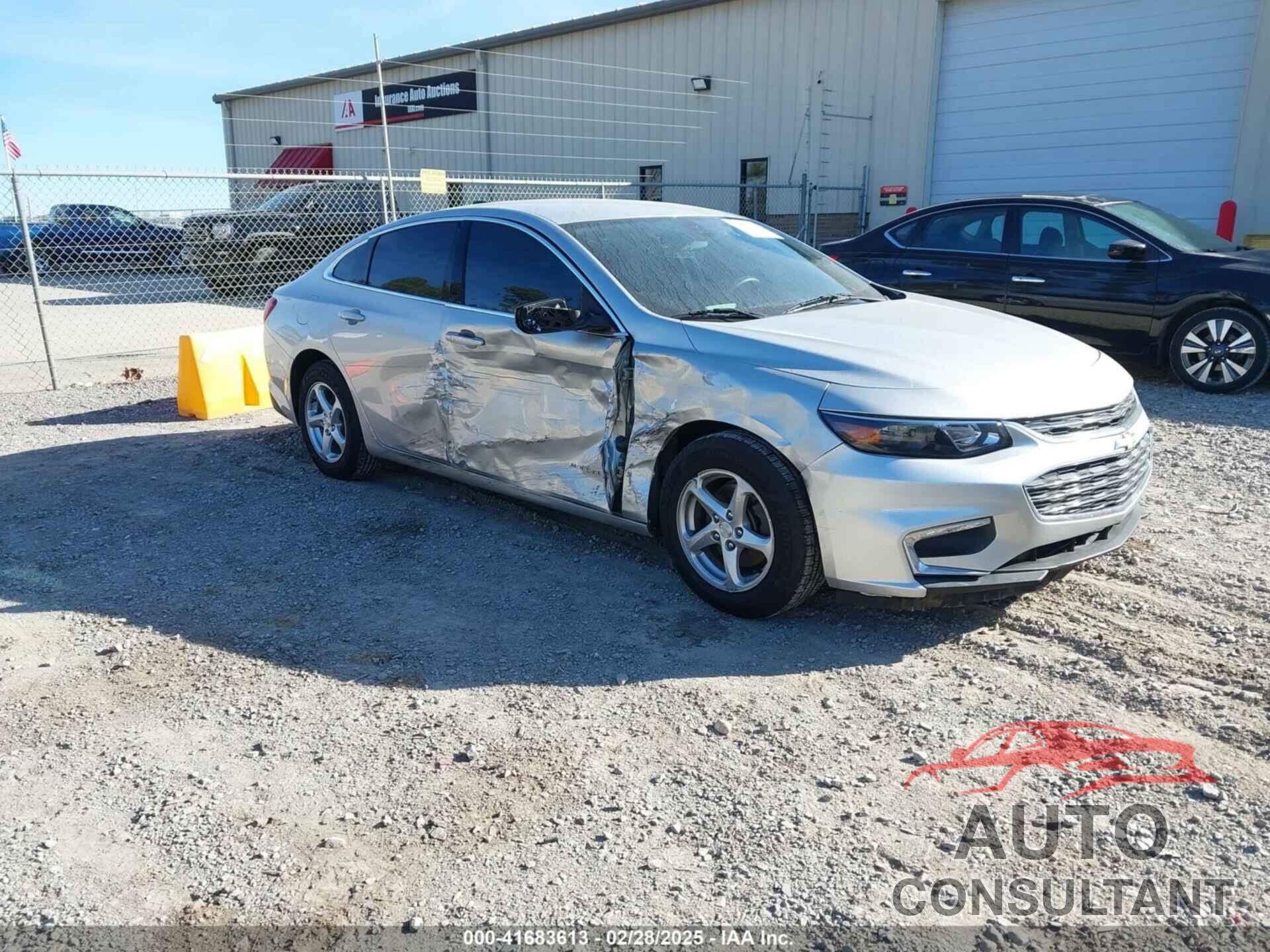 CHEVROLET MALIBU 2018 - 1G1ZB5STXJF193044