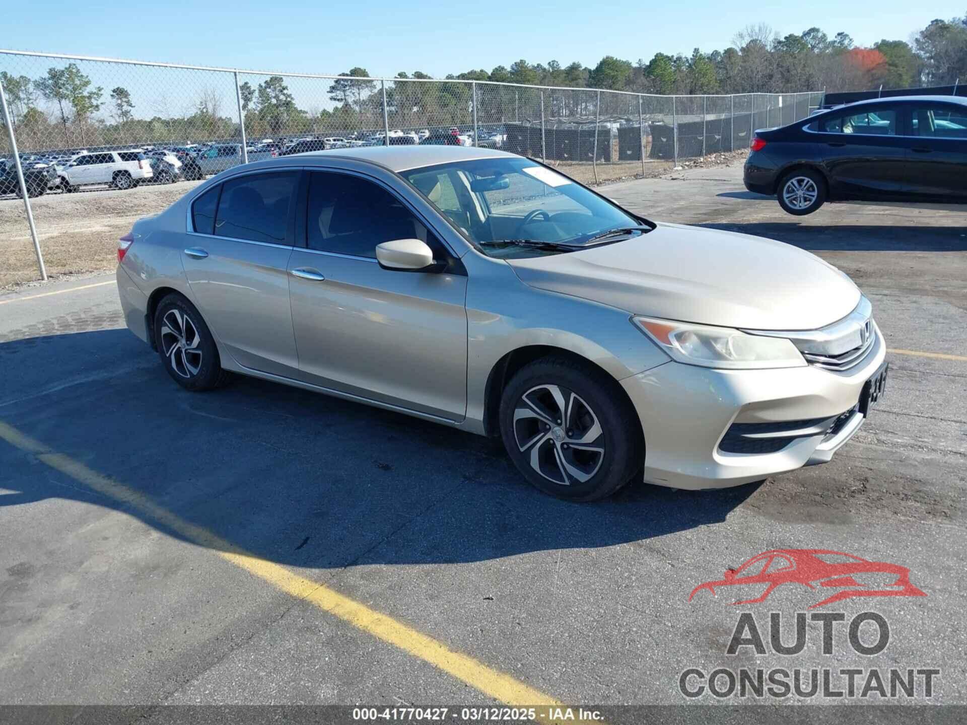 HONDA ACCORD 2016 - 1HGCR2F39GA062681
