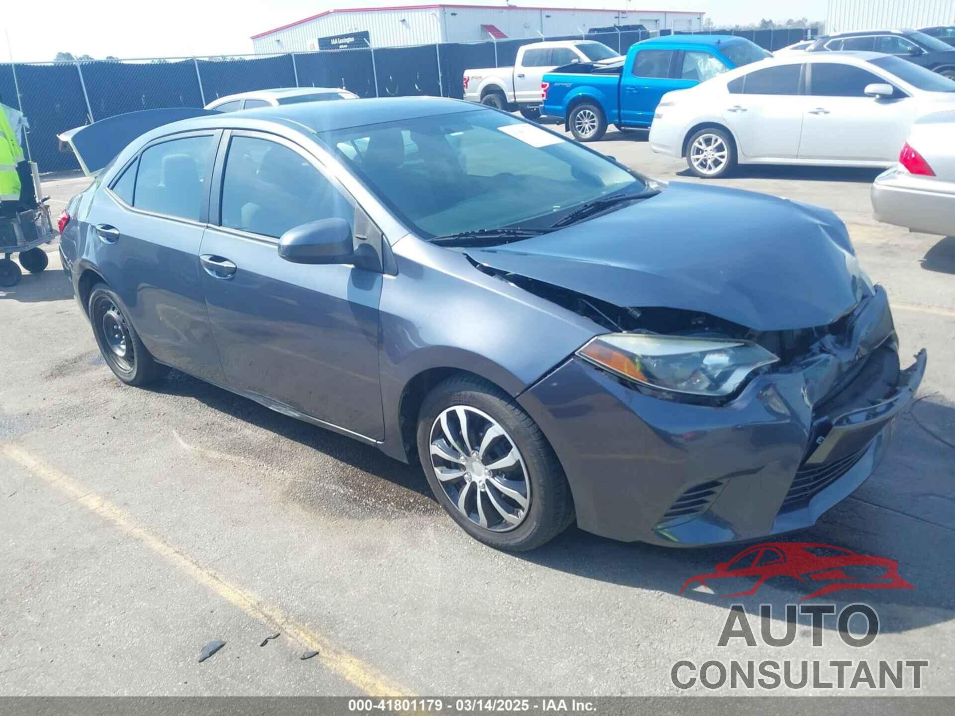TOYOTA COROLLA 2015 - 2T1BURHE4FC425429