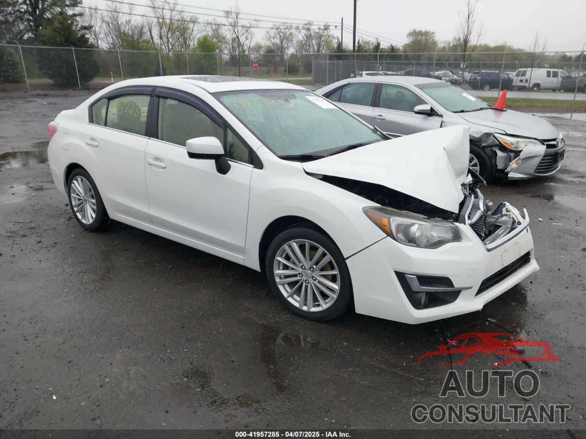SUBARU IMPREZA 2016 - JF1GJAF69GH009813