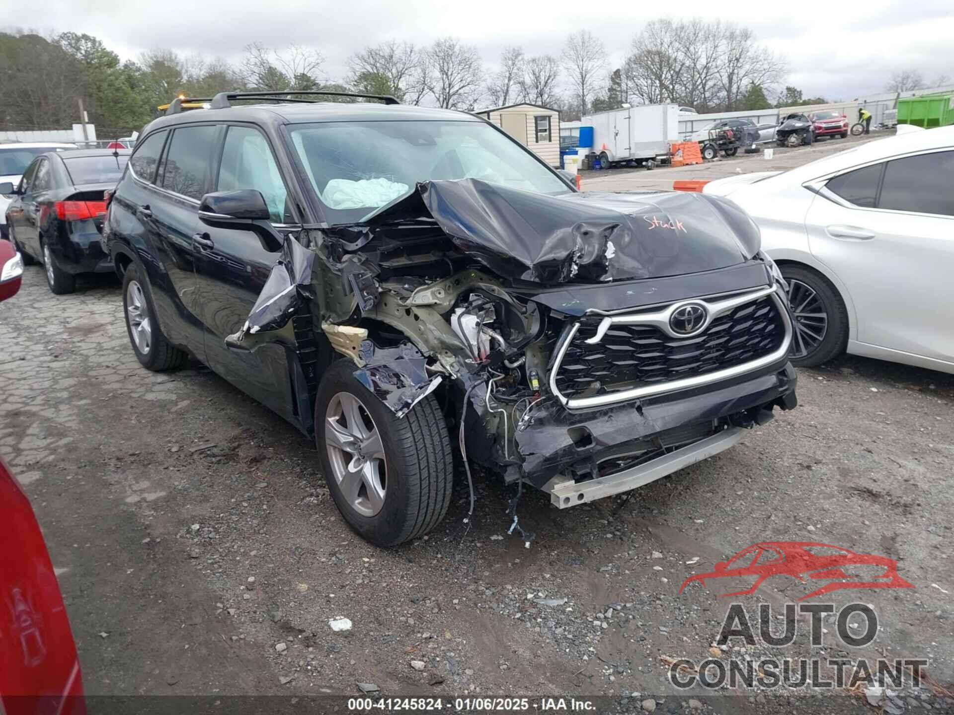 TOYOTA HIGHLANDER 2022 - 5TDZZRAH1NS111117