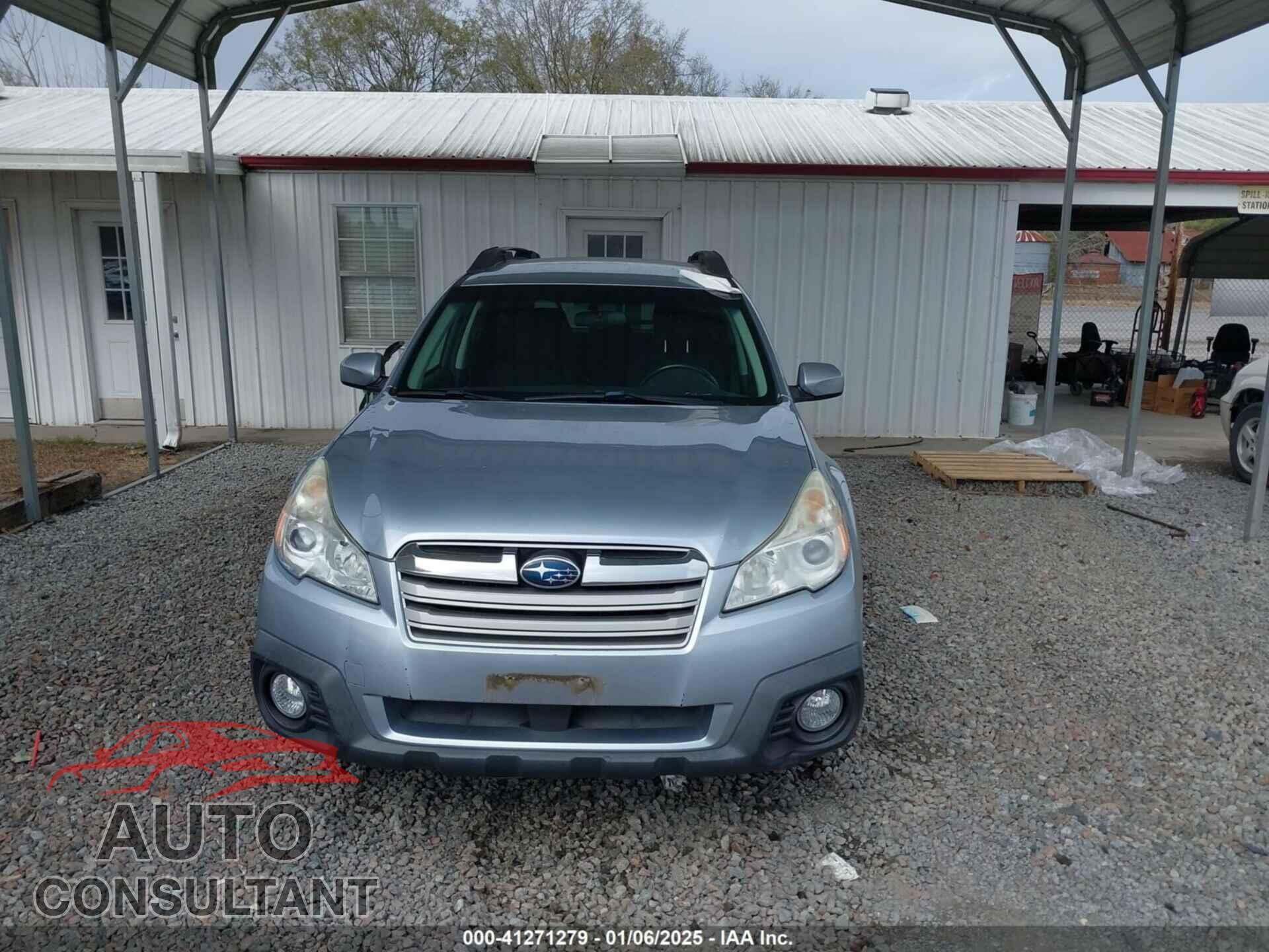 SUBARU OUTBACK 2013 - 4S4BRBCC0D3324436