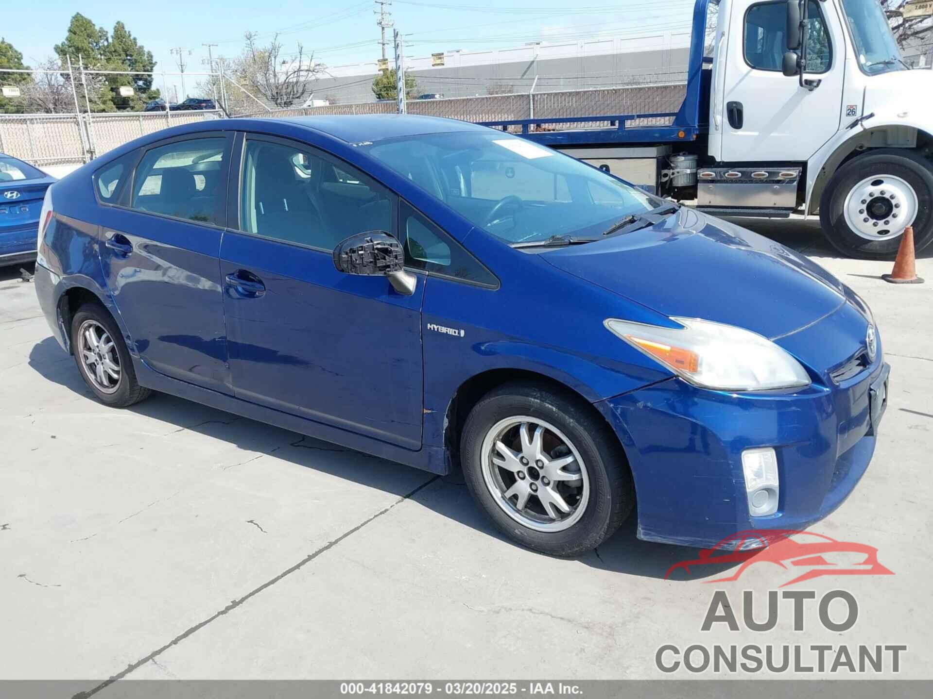 TOYOTA PRIUS 2011 - JTDKN3DU5B0321785
