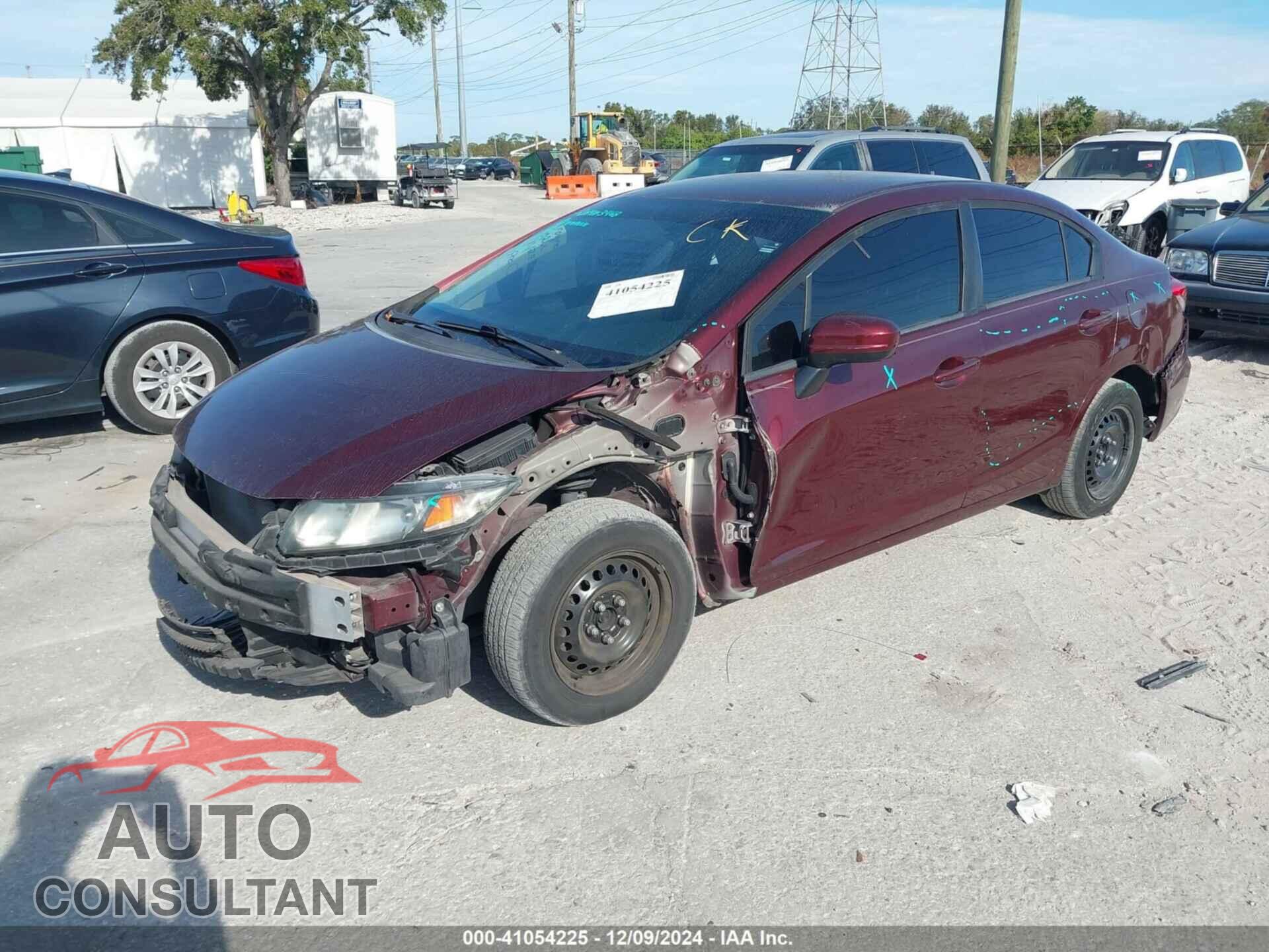 HONDA CIVIC 2014 - 19XFB2F59EE049909