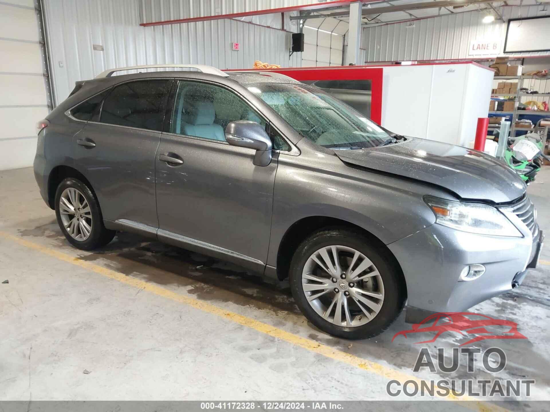 LEXUS RX 350 2013 - 2T2ZK1BA7DC126327