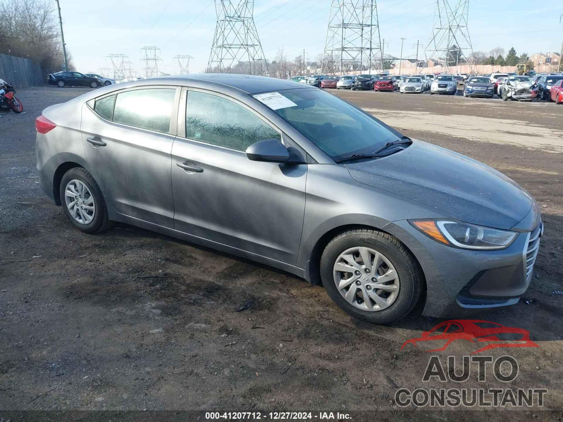 HYUNDAI ELANTRA 2018 - 5NPD74LF3JH388317