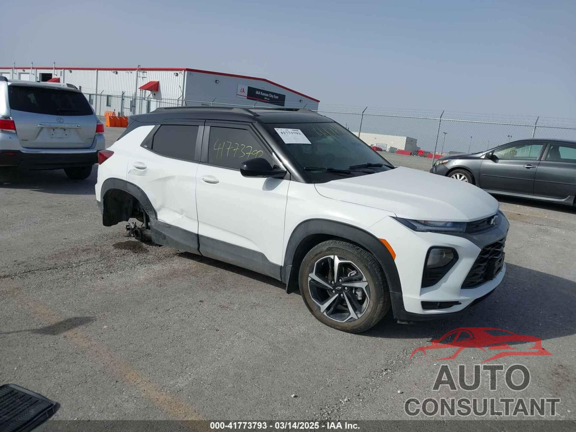 CHEVROLET TRAILBLAZER 2021 - KL79MUSL2MB147955