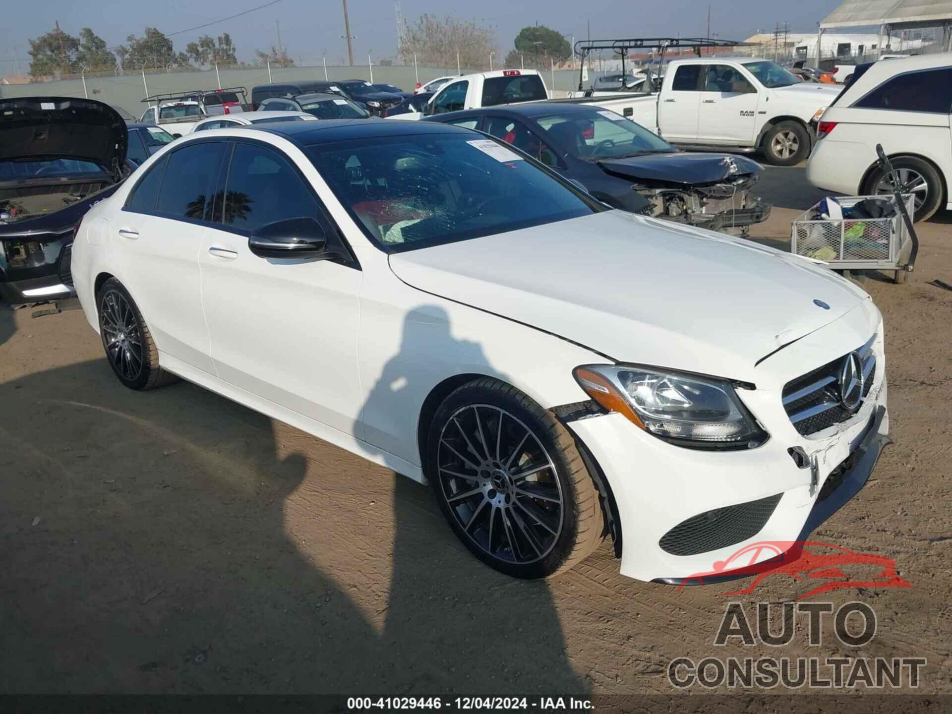MERCEDES-BENZ C 300 2017 - 55SWF4JB5HU230743