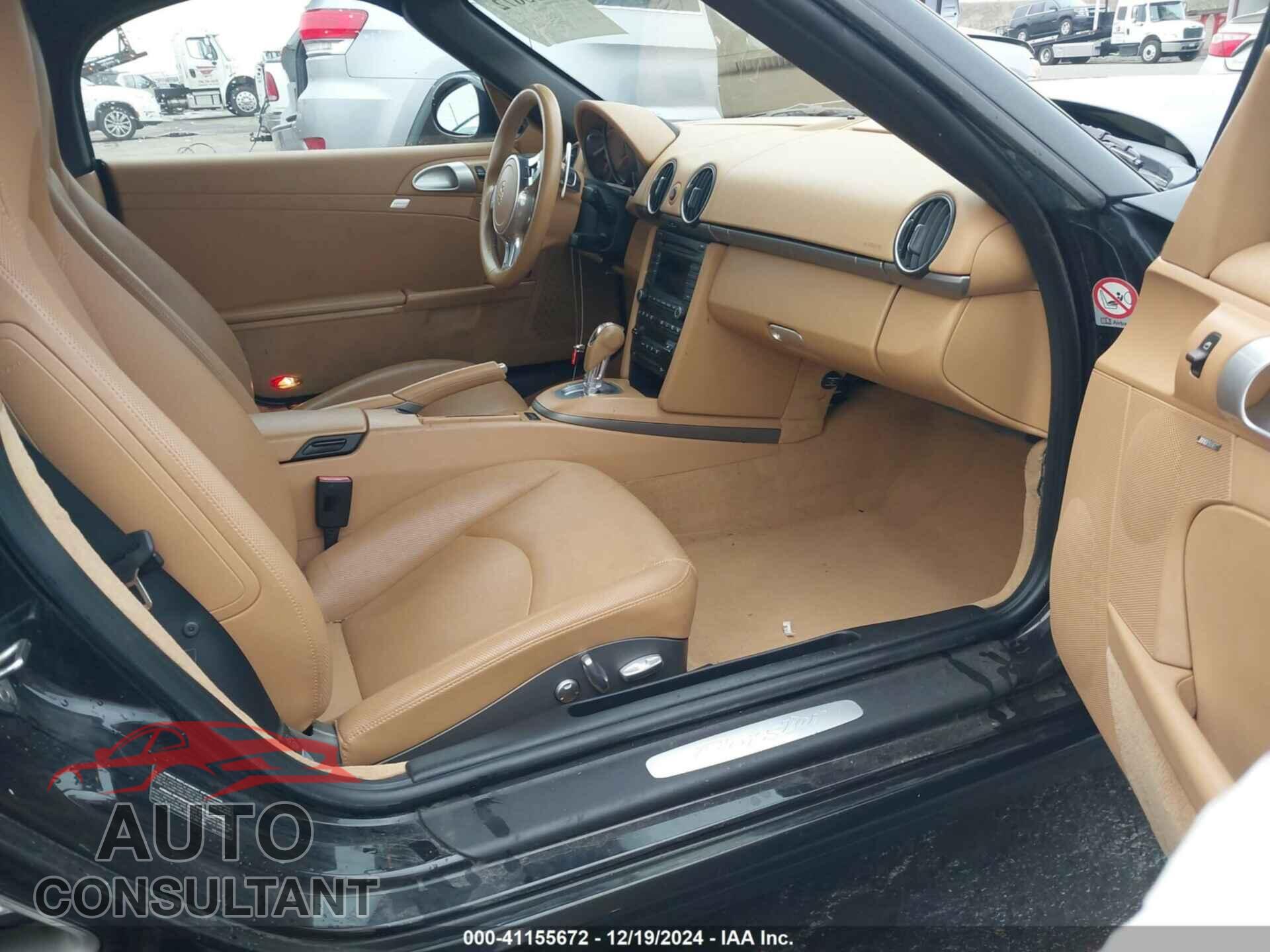 PORSCHE BOXSTER 2012 - WP0CA2A88CS710105