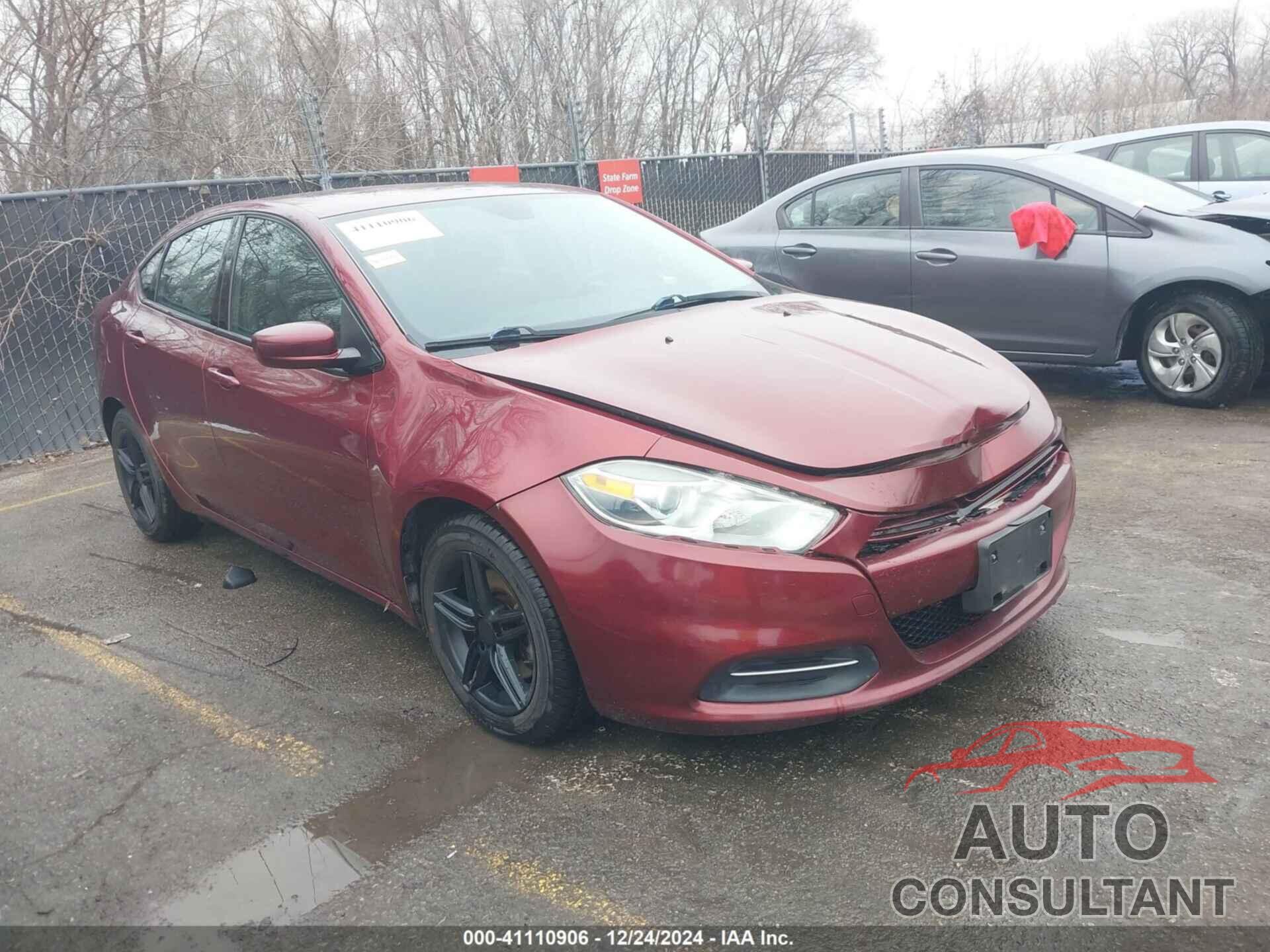 DODGE DART 2015 - 1C3CDFAA3FD276240
