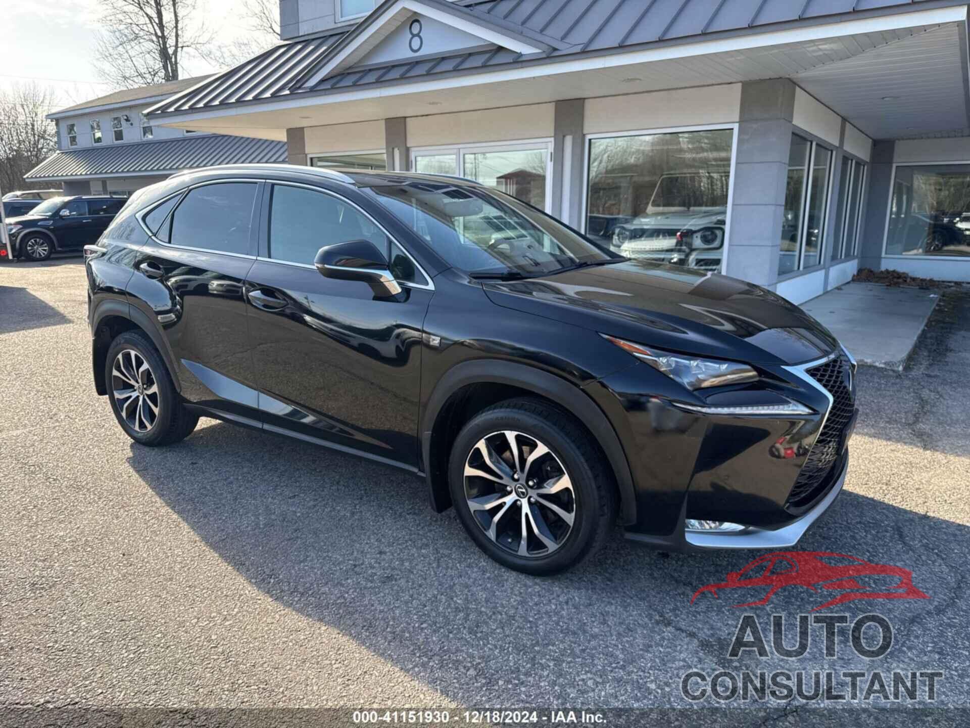 LEXUS NX 2016 - JTJBARBZ1G2067448