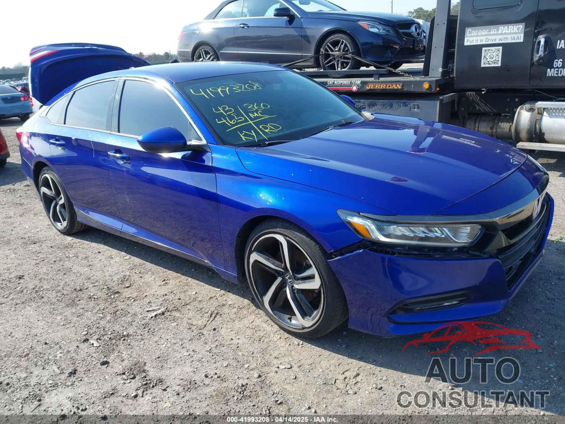 HONDA ACCORD 2018 - 1HGCV1F34JA205873