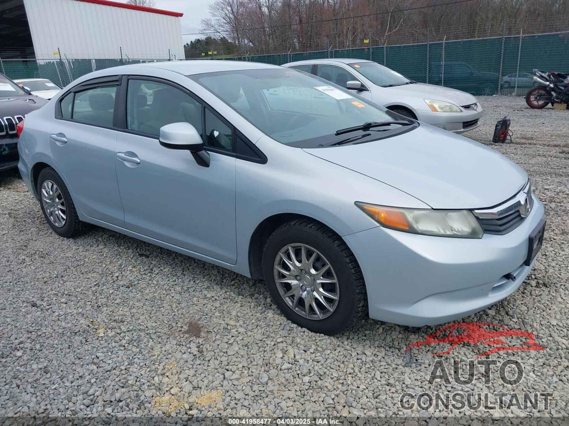 HONDA CIVIC 2012 - 2HGFB2F5XCH530075