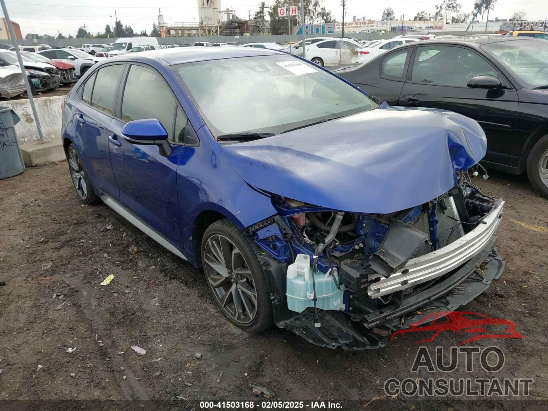 TOYOTA COROLLA 2021 - JTDS4MCE4MJ058513