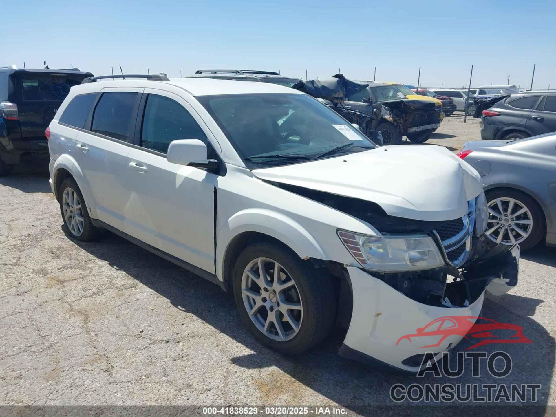 DODGE JOURNEY 2013 - 3C4PDCBB5DT502918