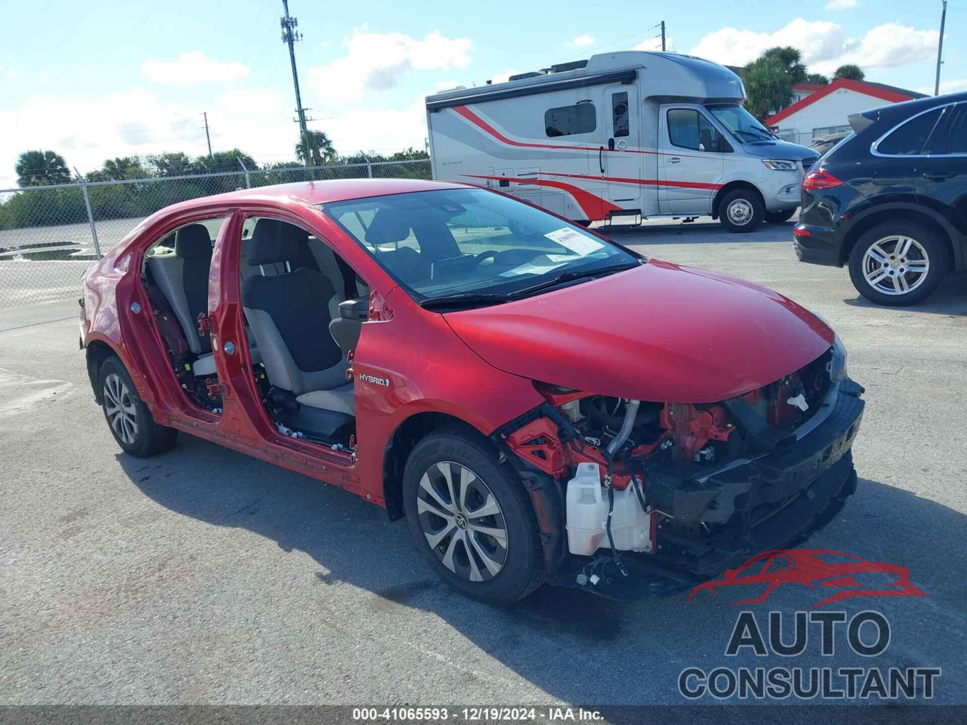 TOYOTA COROLLA 2021 - JTDEAMDE4MJ008926