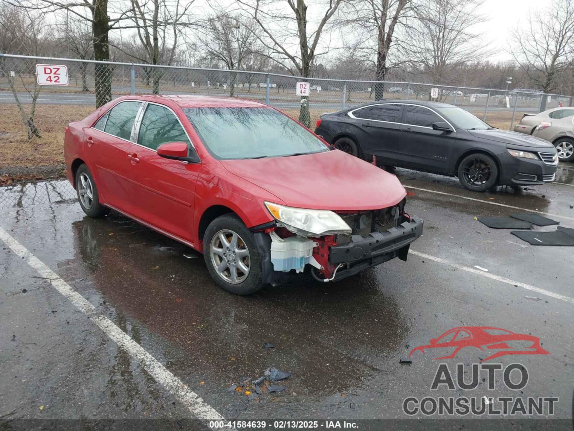 TOYOTA CAMRY 2012 - 4T1BF1FK5CU595040